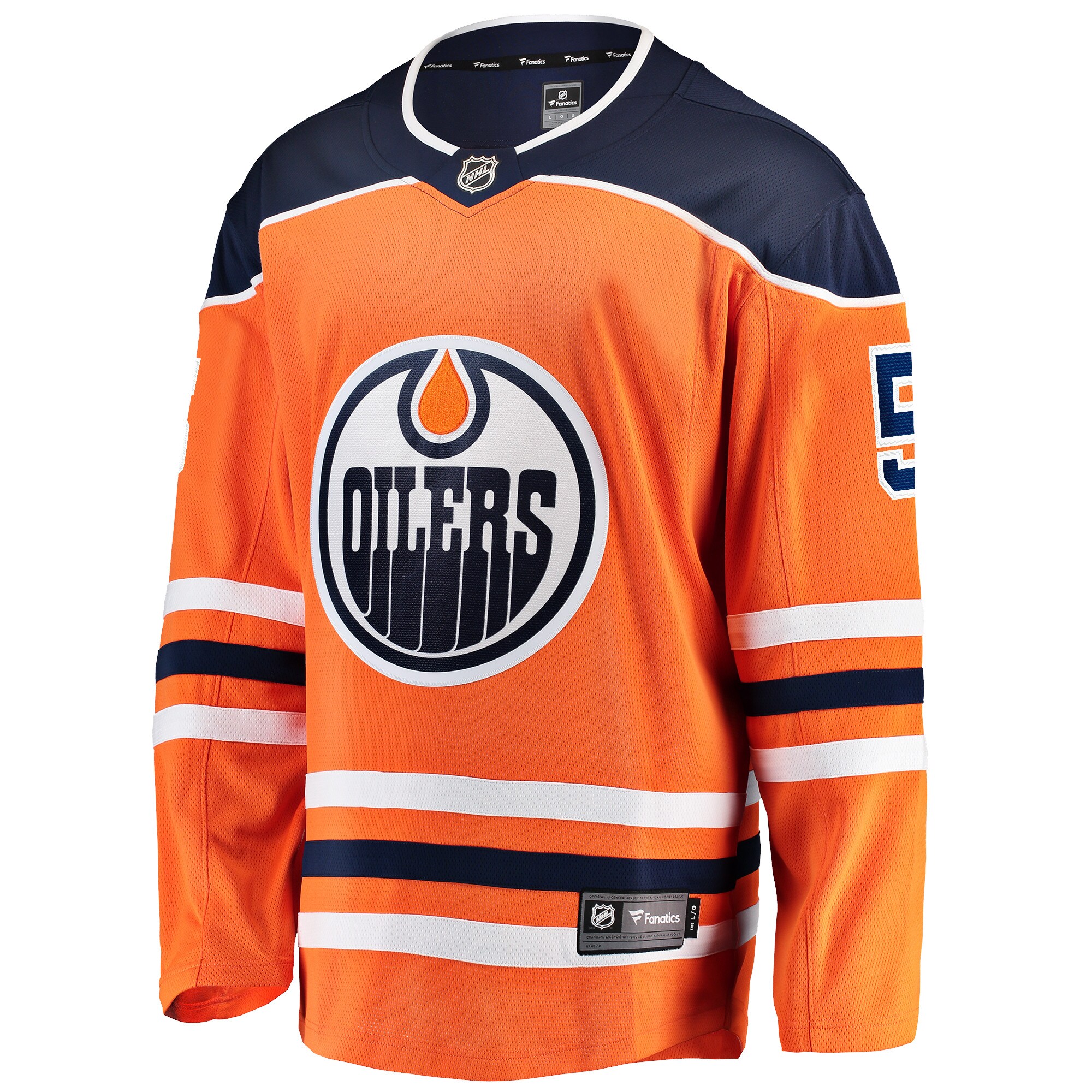 Cody Ceci Edmonton Oilers Home Breakaway Player Jersey - Orange