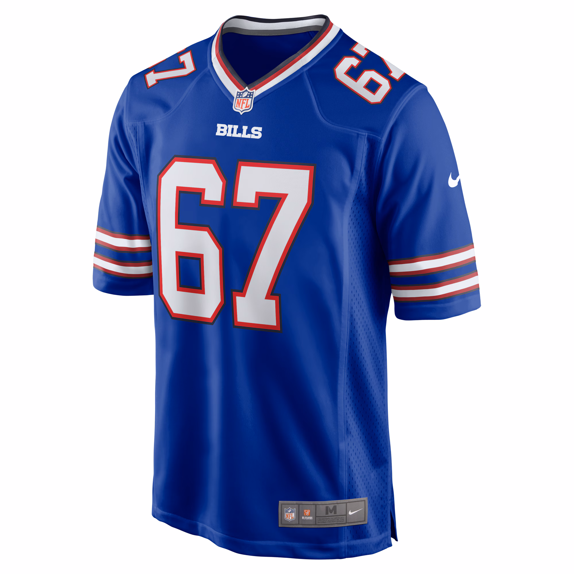 Travis Clayton Buffalo Bills Game Jersey -  Royal