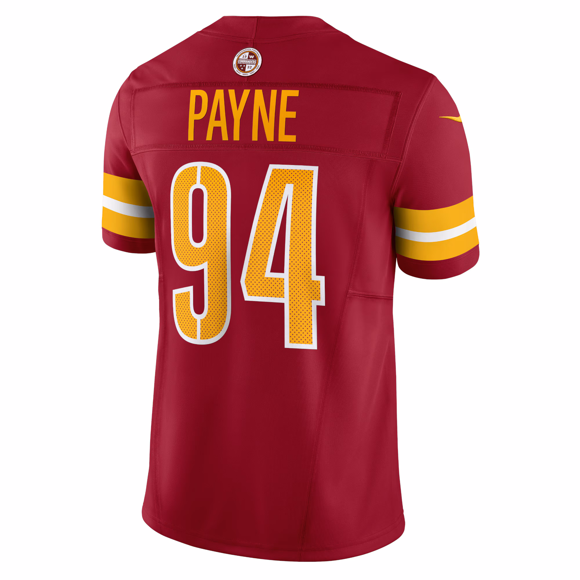 Daron Payne Washington Commanders Vapor F.U.S.E. Limited Jersey - Burgundy