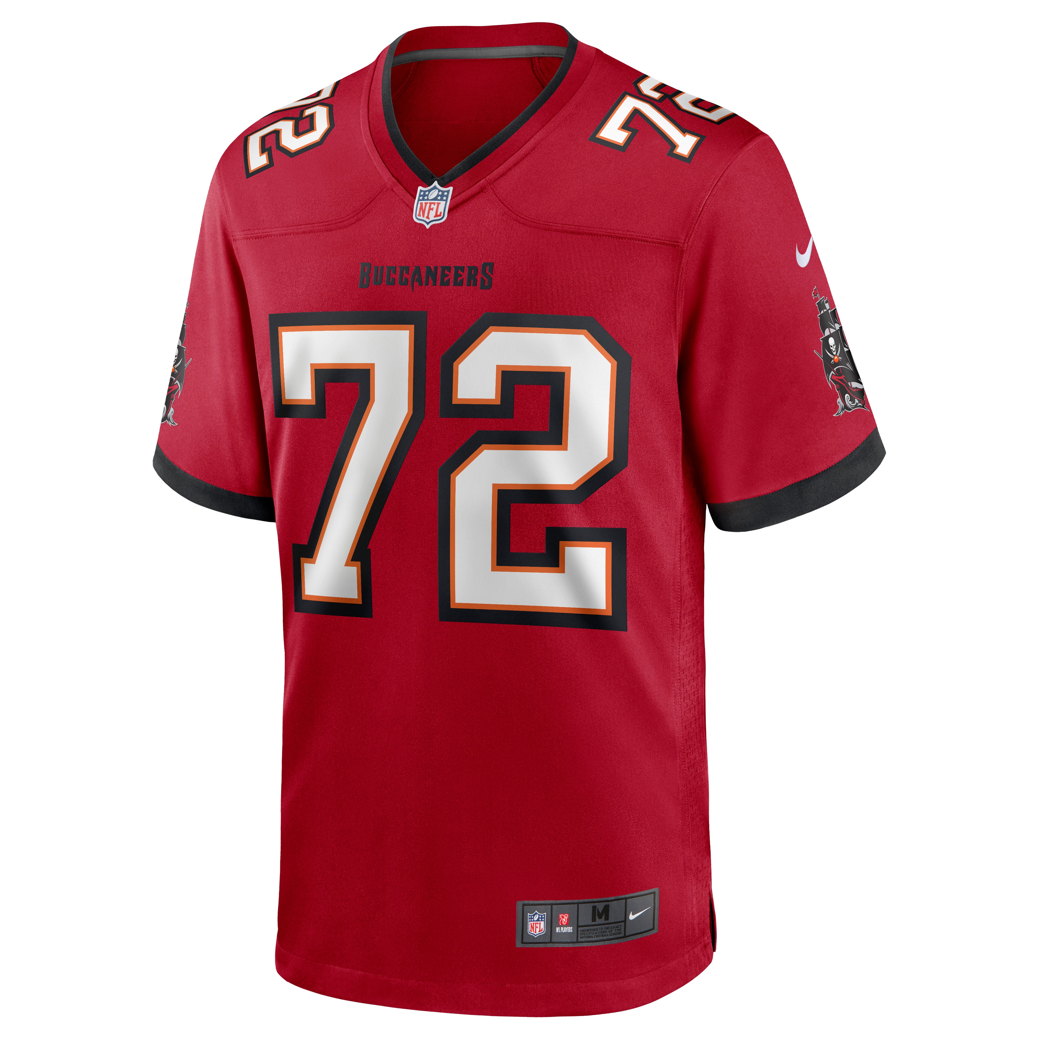 Josh Wells Tampa Bay Buccaneers  Game Jersey - Red