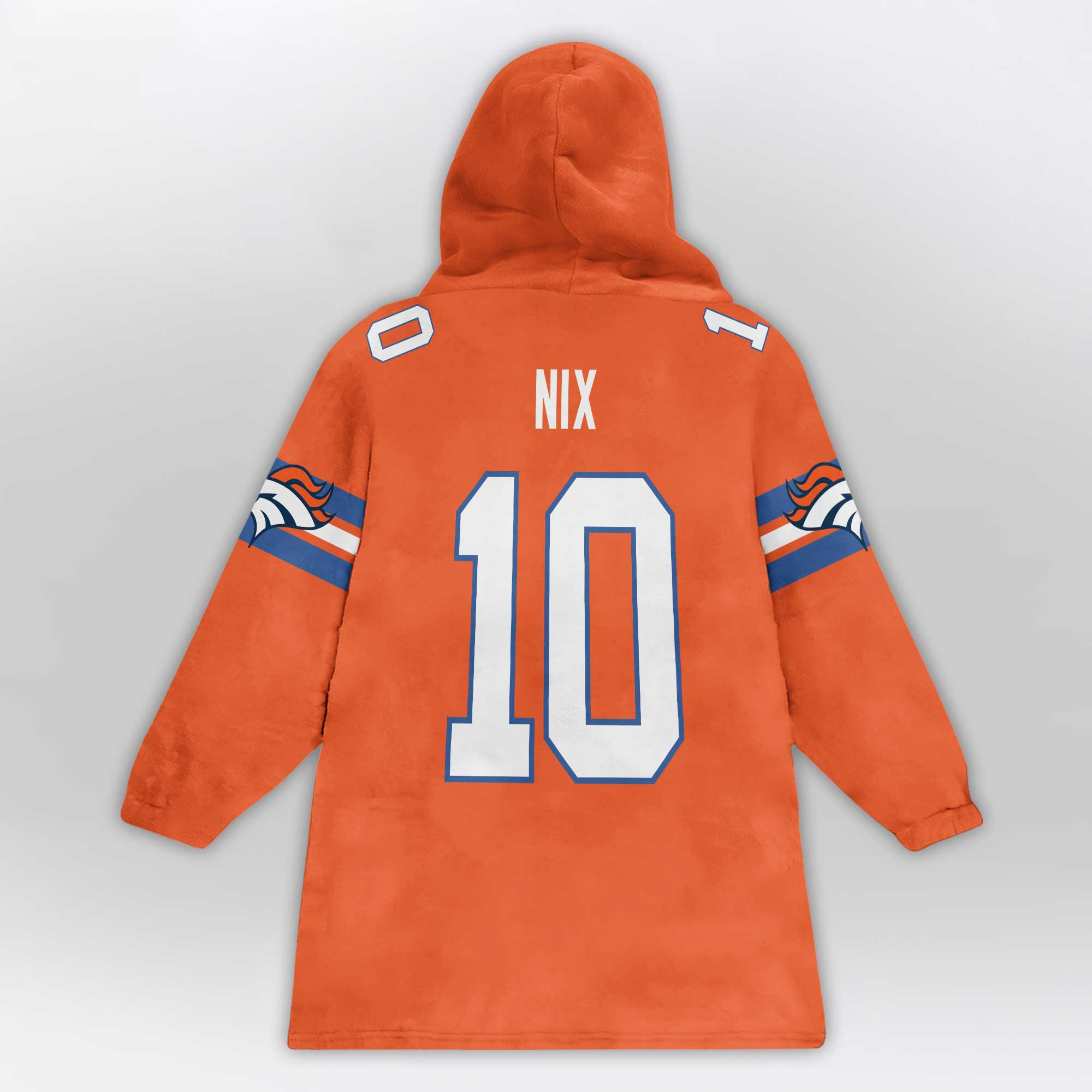 Kid B.N 10 Captain Denver Football Unisex Blanket Hoodie