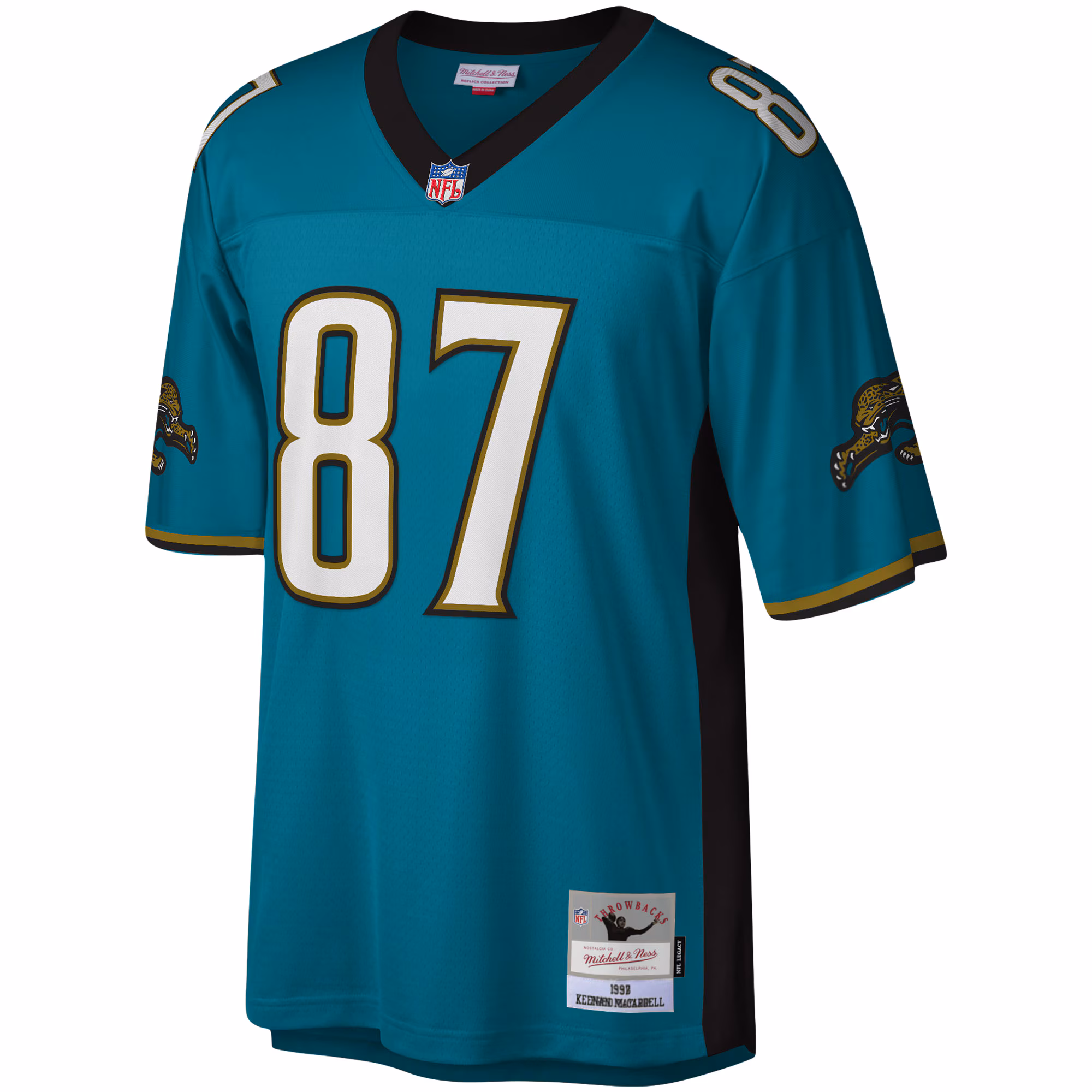Keenan McCardell Jacksonville Jaguars Legacy Replica Jersey - Teal