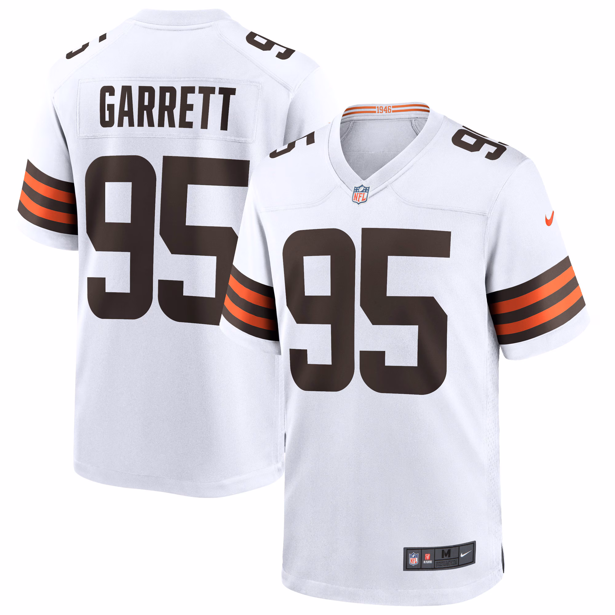 Myles Garrett Cleveland Browns Player Game Jersey - White