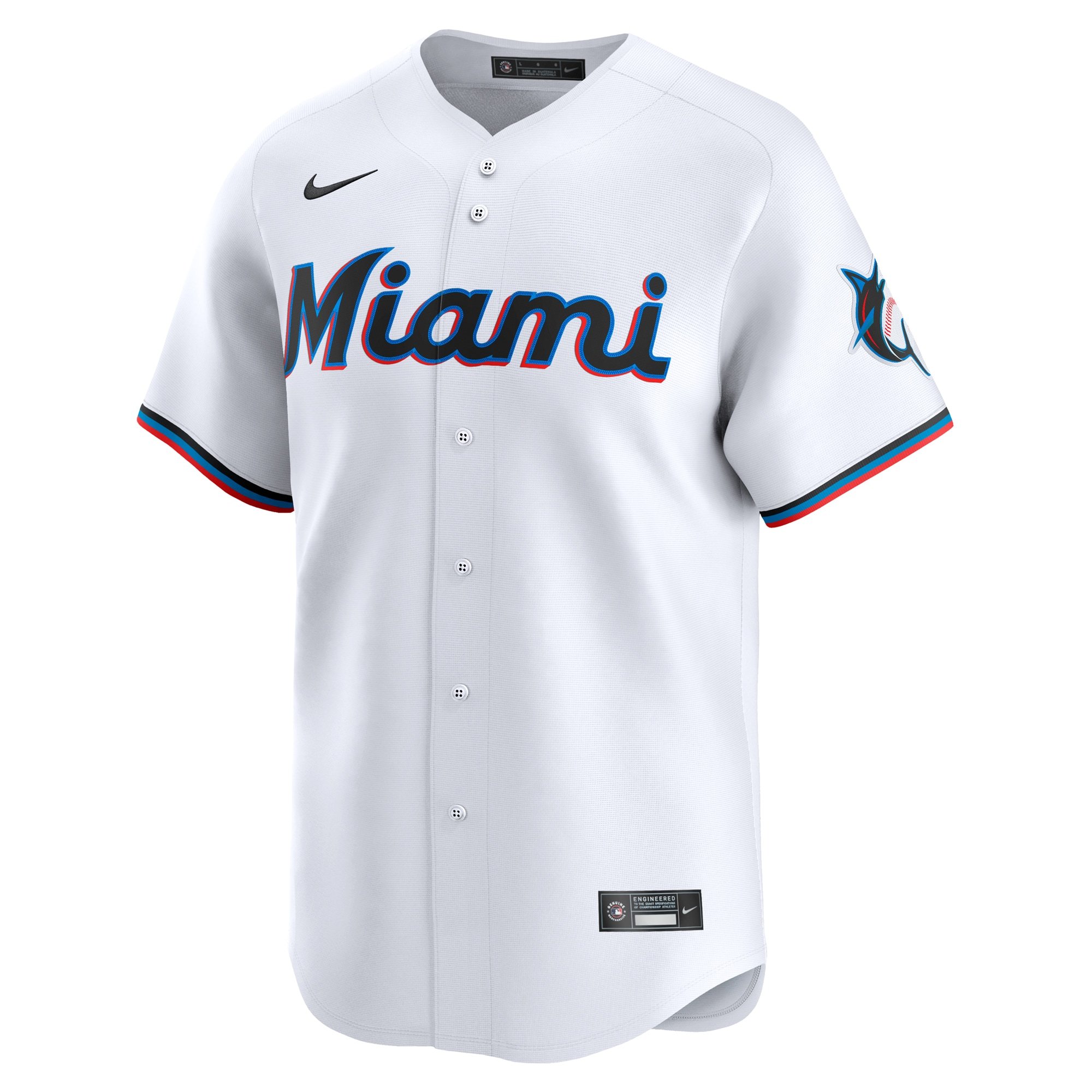 Men's Miami Marlins Luis Arraez  White Home Limited Player Jersey