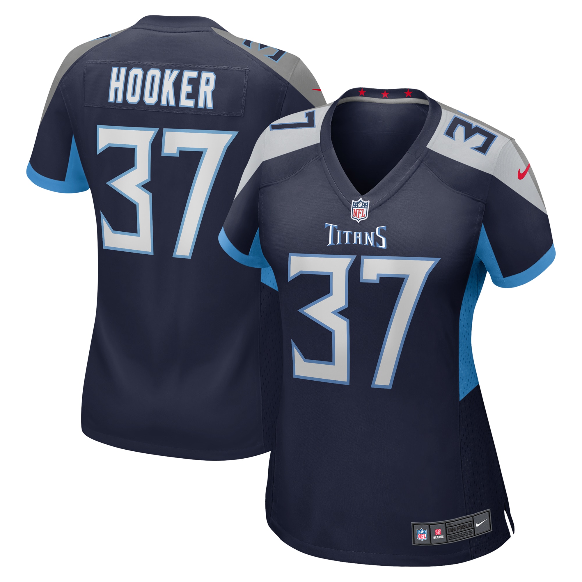 Amani Hooker Tennessee Titans  Women's Game Jersey - Navy