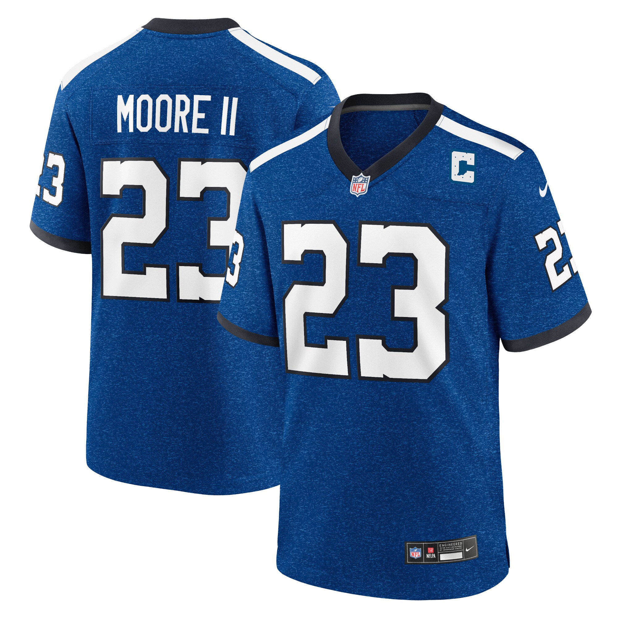 Kenny Moore II Indianapolis Colts Indiana Nights Alternate Game Jersey - Royal