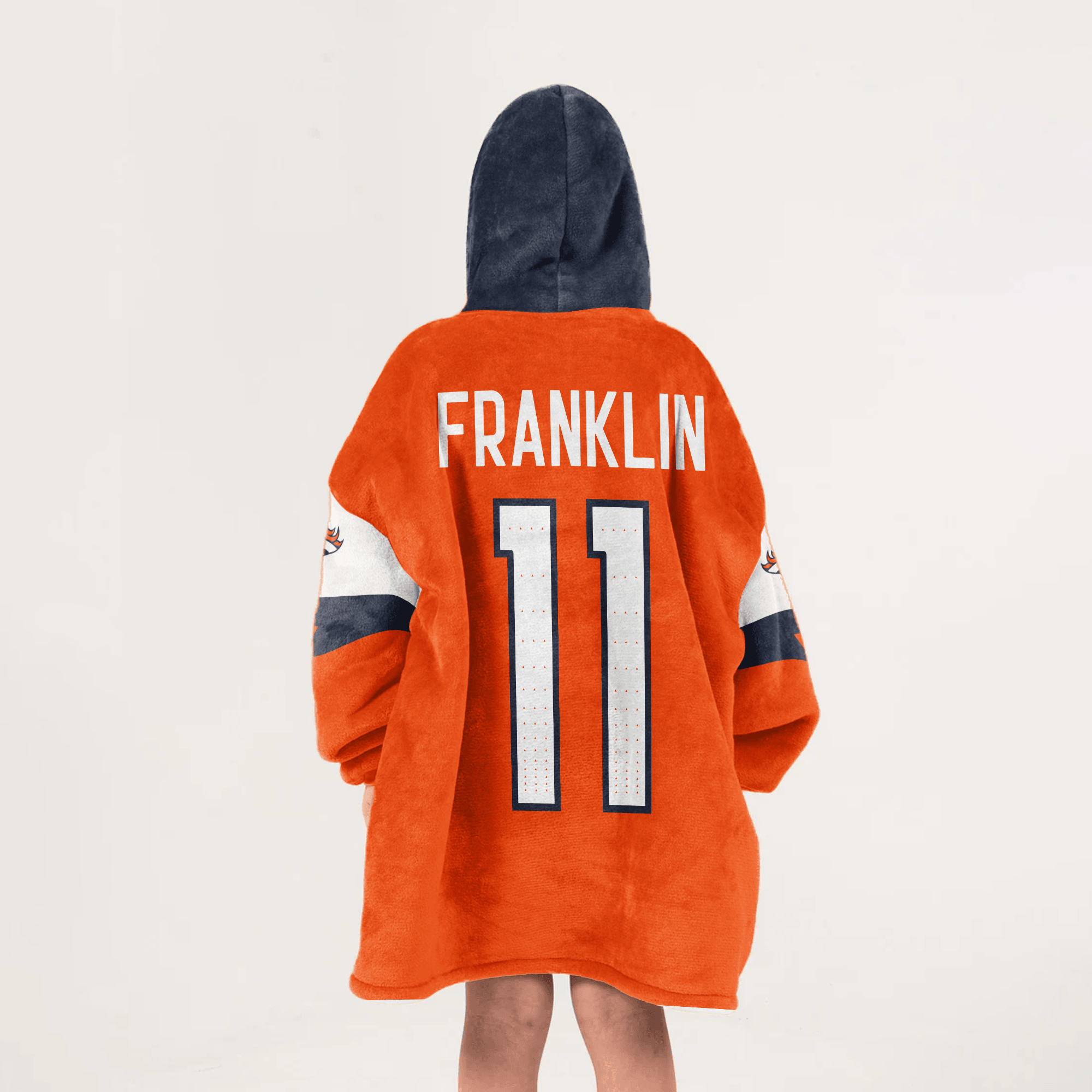 Kid T.F 11 Denver Football Unisex Blanket Hoodie