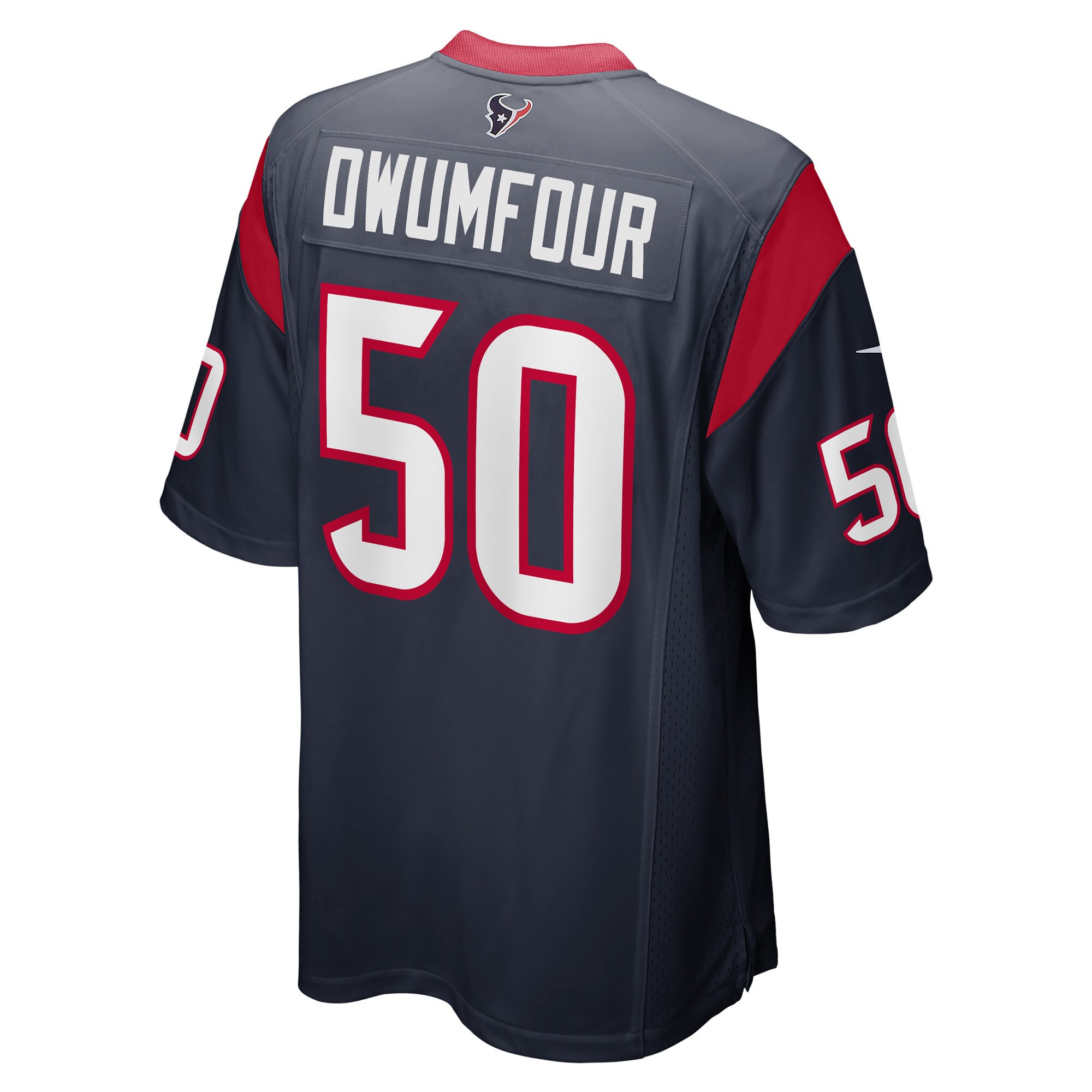 Michael Dwumfour Houston Texans  Game Player Jersey - Navy