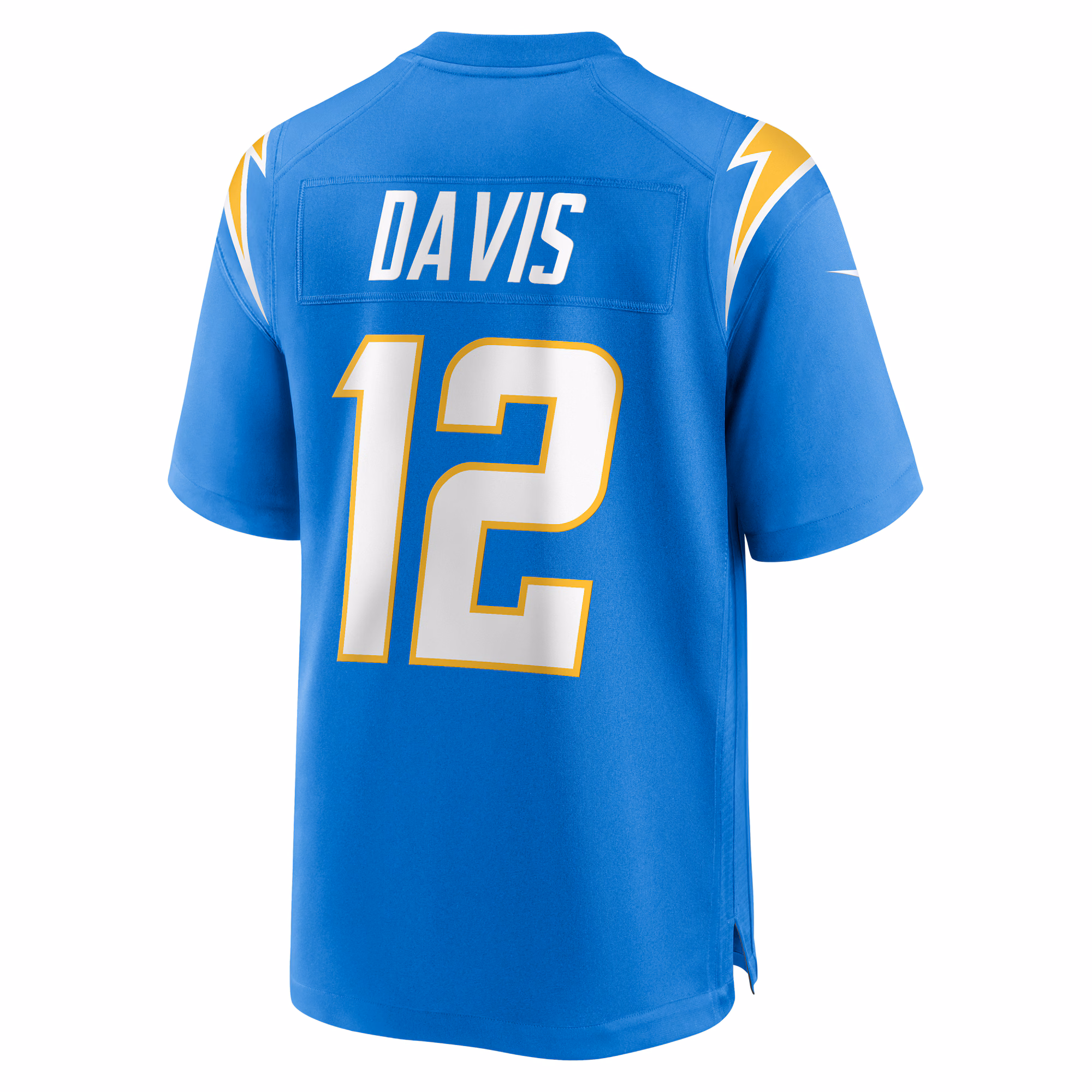 Derius Davis Los Angeles Chargers Team Game Jersey - Powder Blue