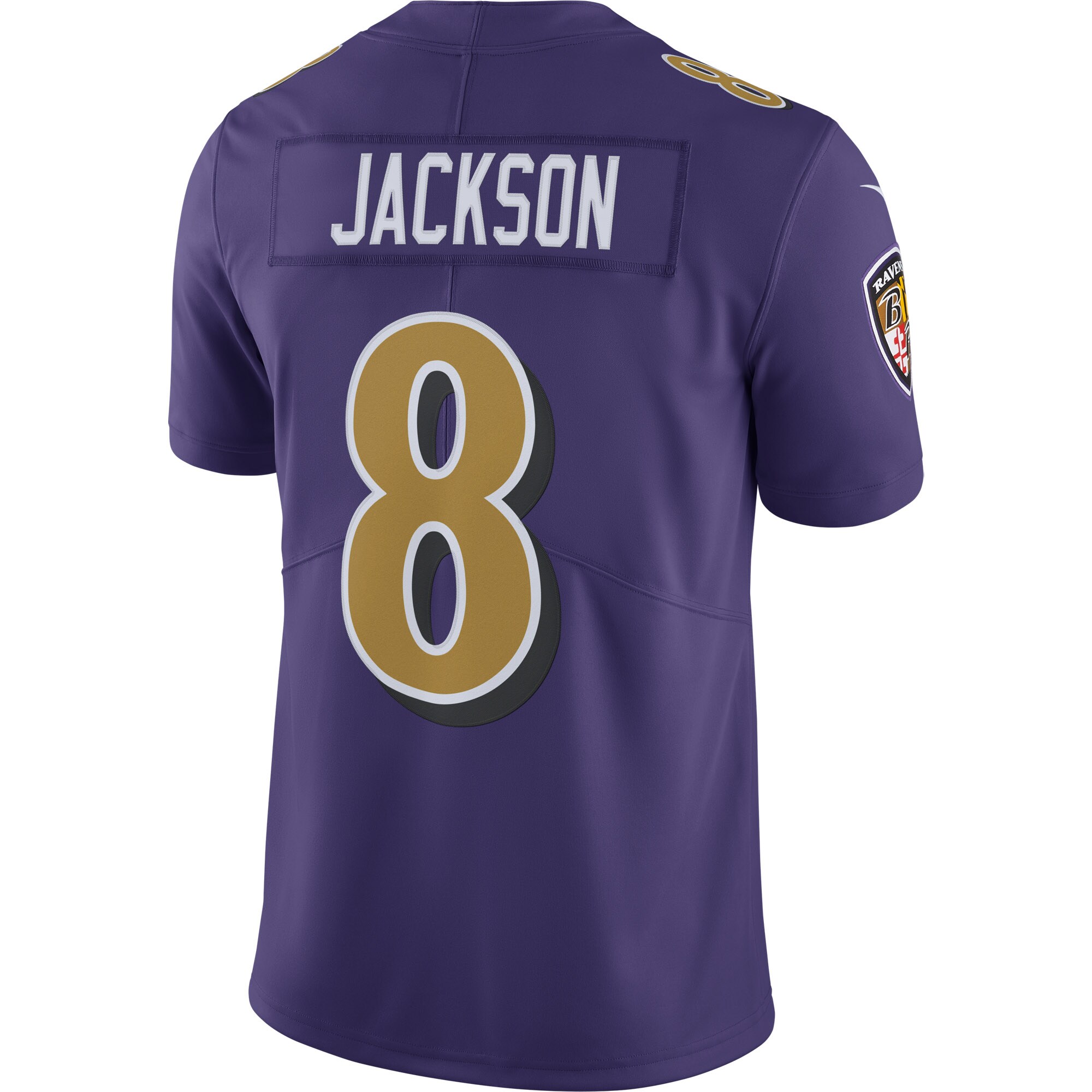 Lamar Jackson Baltimore Ravens  Color Rush Vapor Limited Jersey - Purple