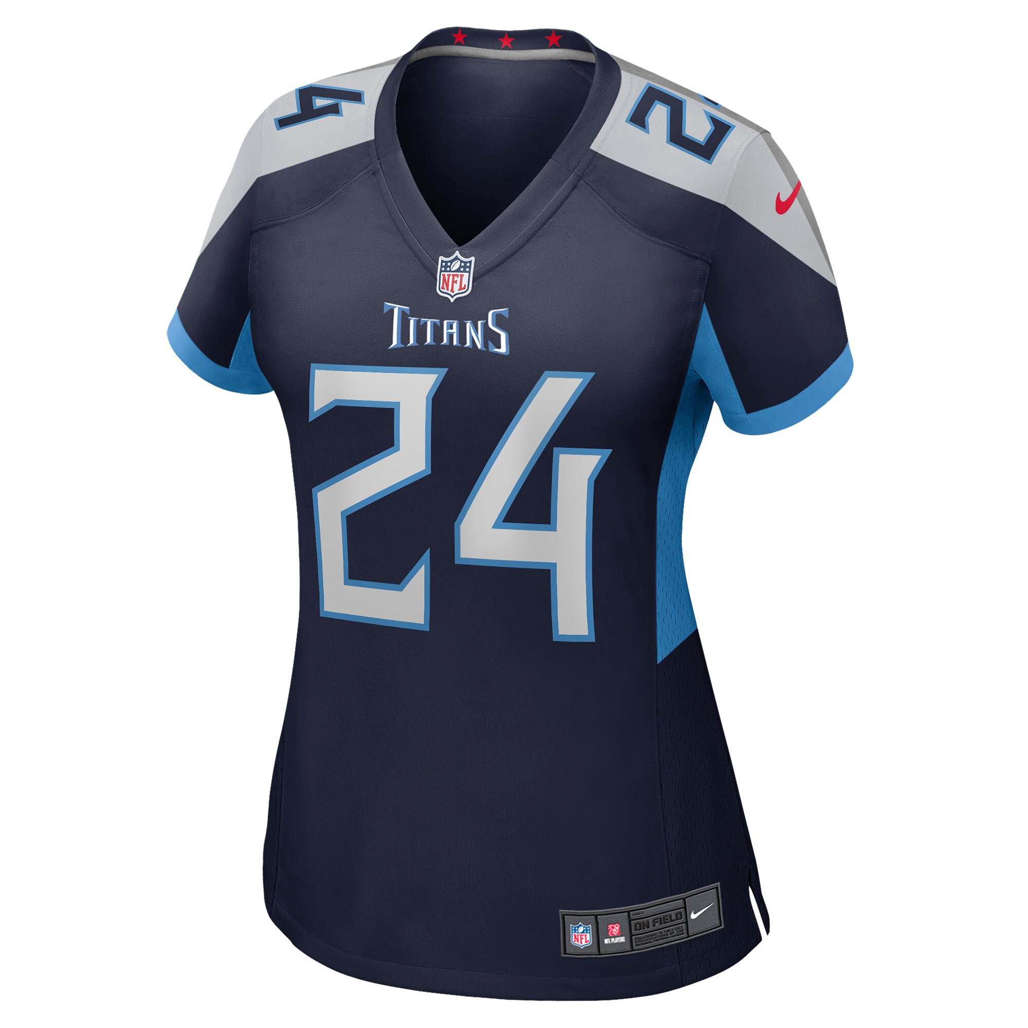 Elijah Molden Tennessee Titans  Women's Game Jersey - Navy