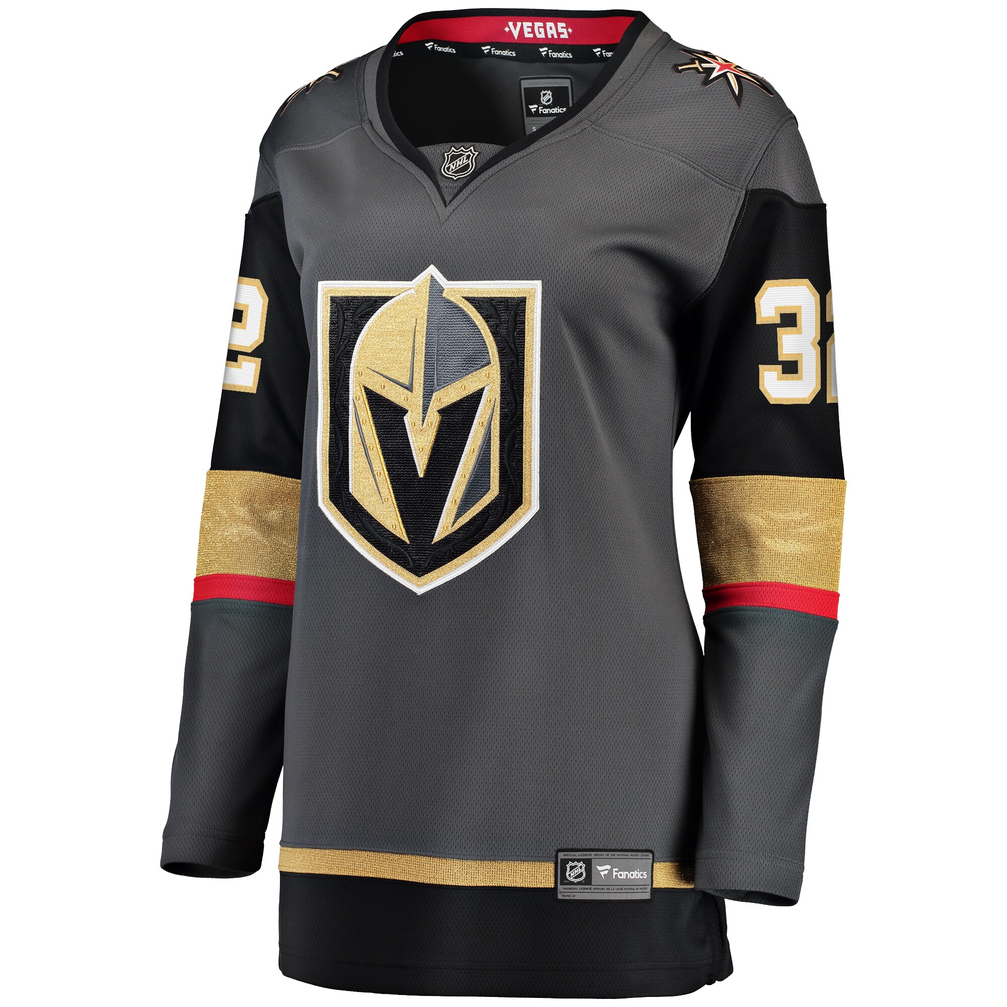 Jonathan Quick Vegas Golden Knights Women's Home Breakaway Jersey - Gray