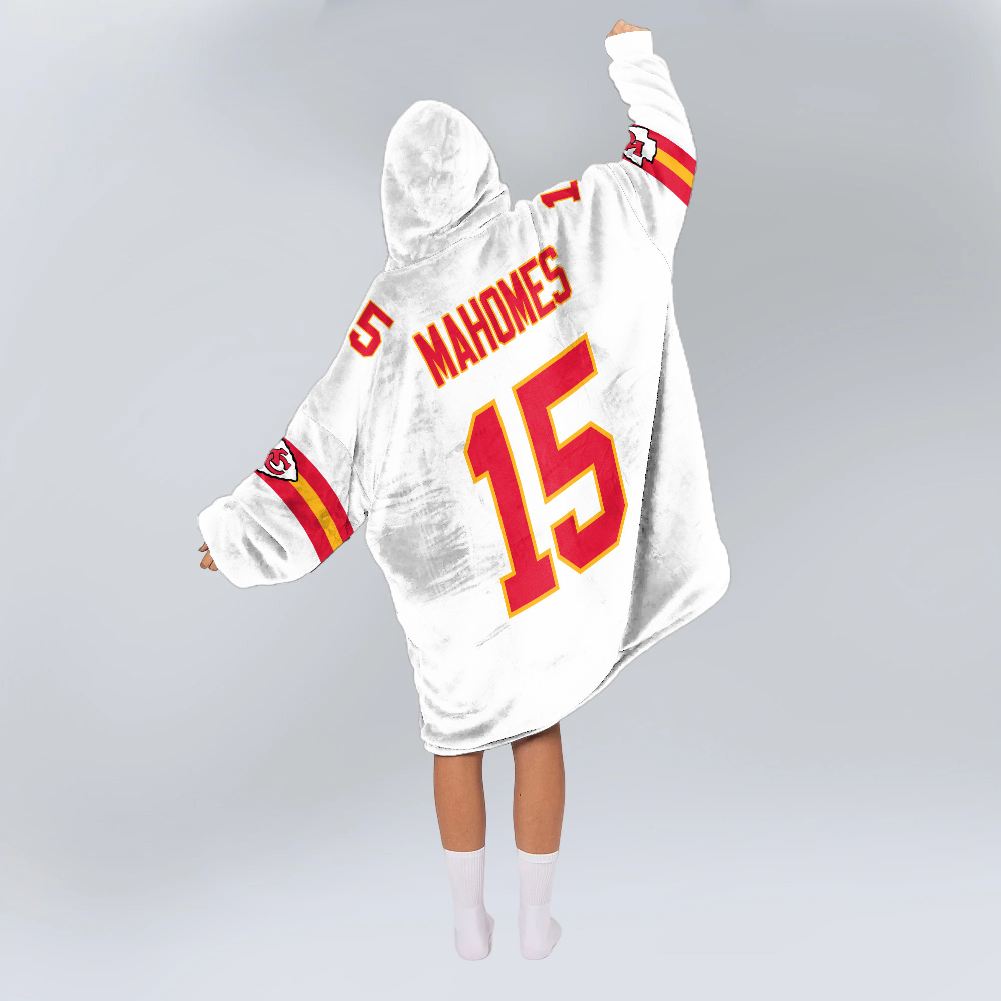Adult PM 15 Kansas City Football Unisex Blanket Hoodie