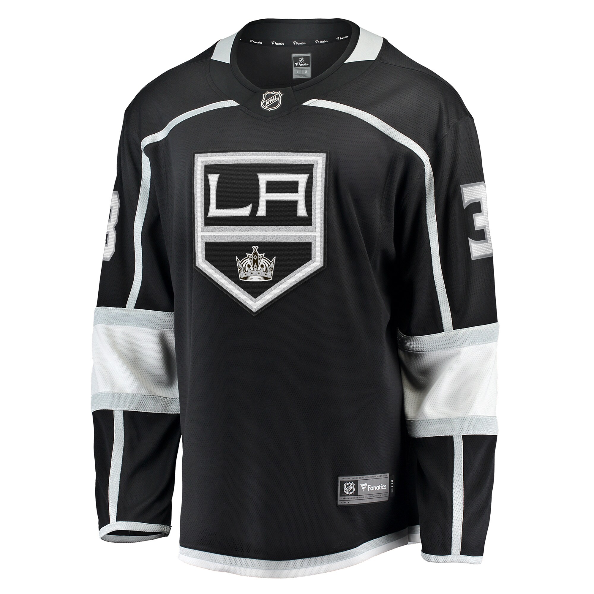 Matt Roy Los Angeles Kings Home Breakaway Player Jersey - Black