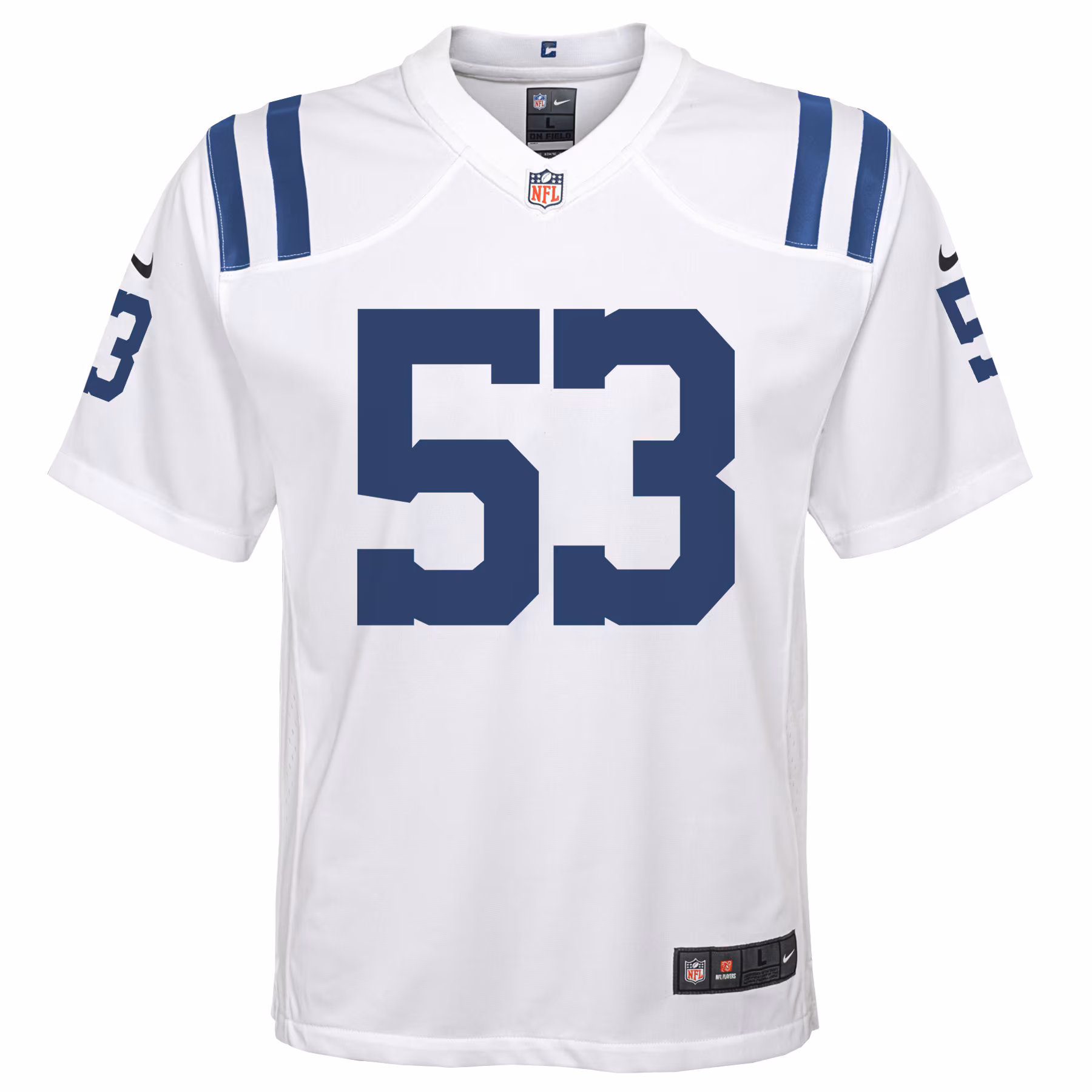Shaquille Leonard Indianapolis Colts Youth Game Jersey - White