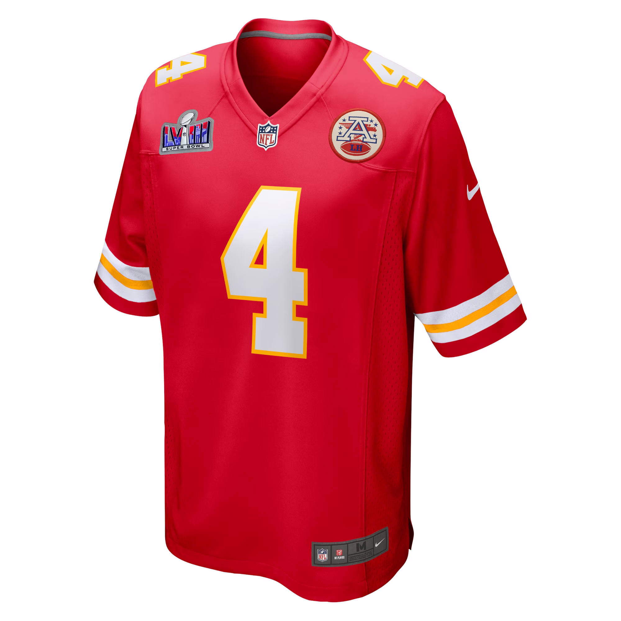 Rashee Rice Kansas City Chiefs  2023 Super Bowl LVIII Game Jersey - Red
