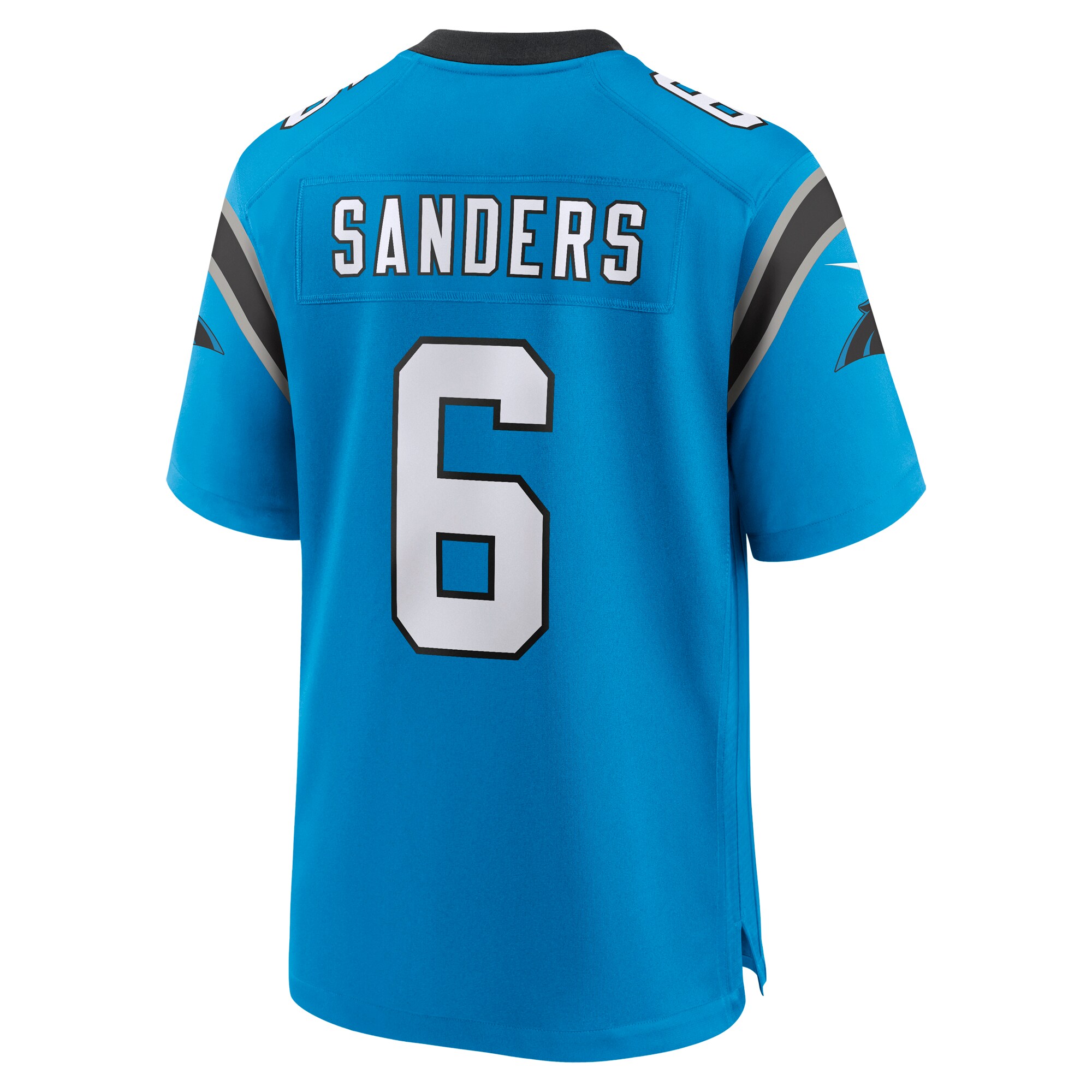 Miles Sanders Carolina Panthers Team Game Jersey - Black