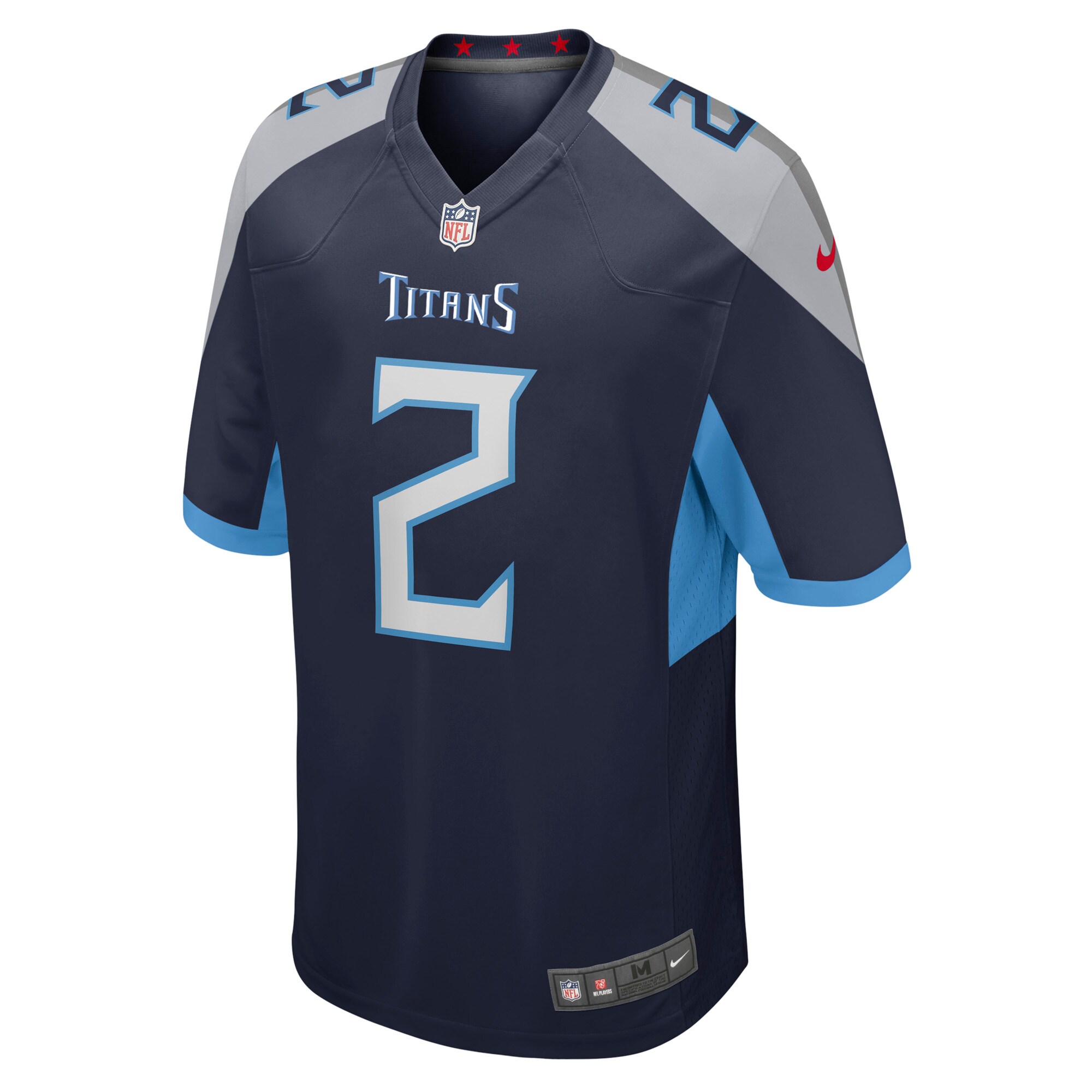 Julio Jones Tennessee Titans  Game Jersey - Navy