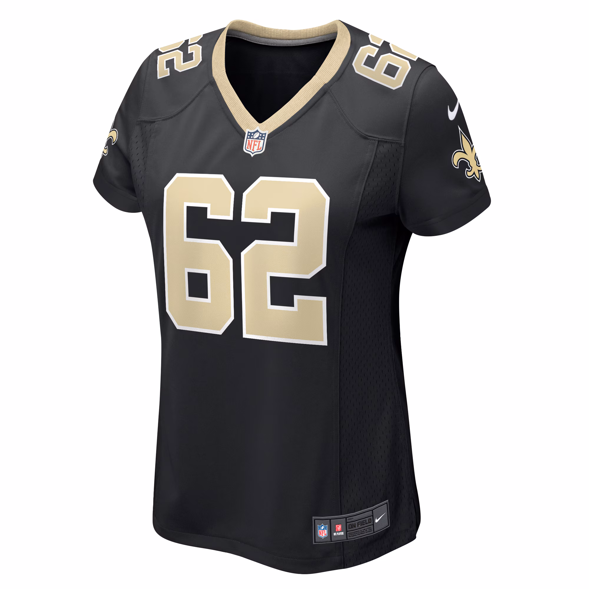 Tommy Kraemer New Orleans Saints Women's Team Game Jersey -  Black