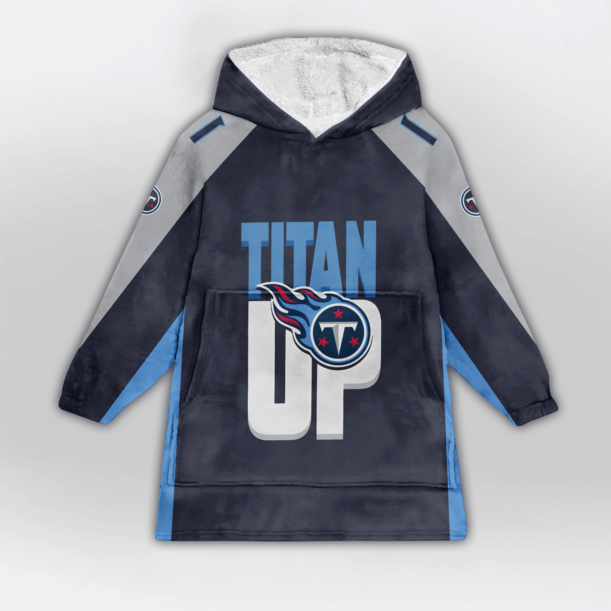 Titan Up Tennessee Football Unisex Blanket Hoodie