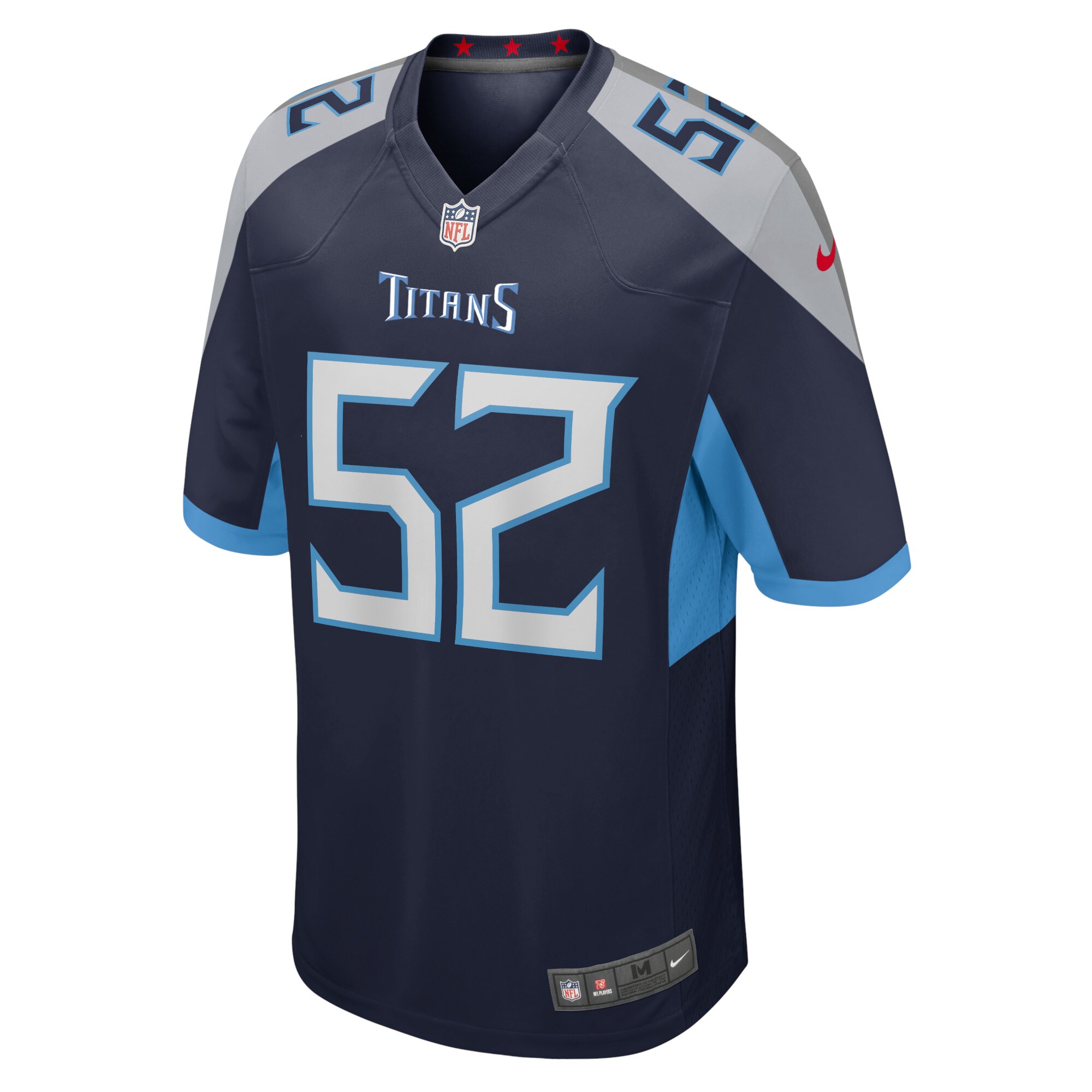 Zach McCloud Tennessee Titans  Home Game Player Jersey - Navy