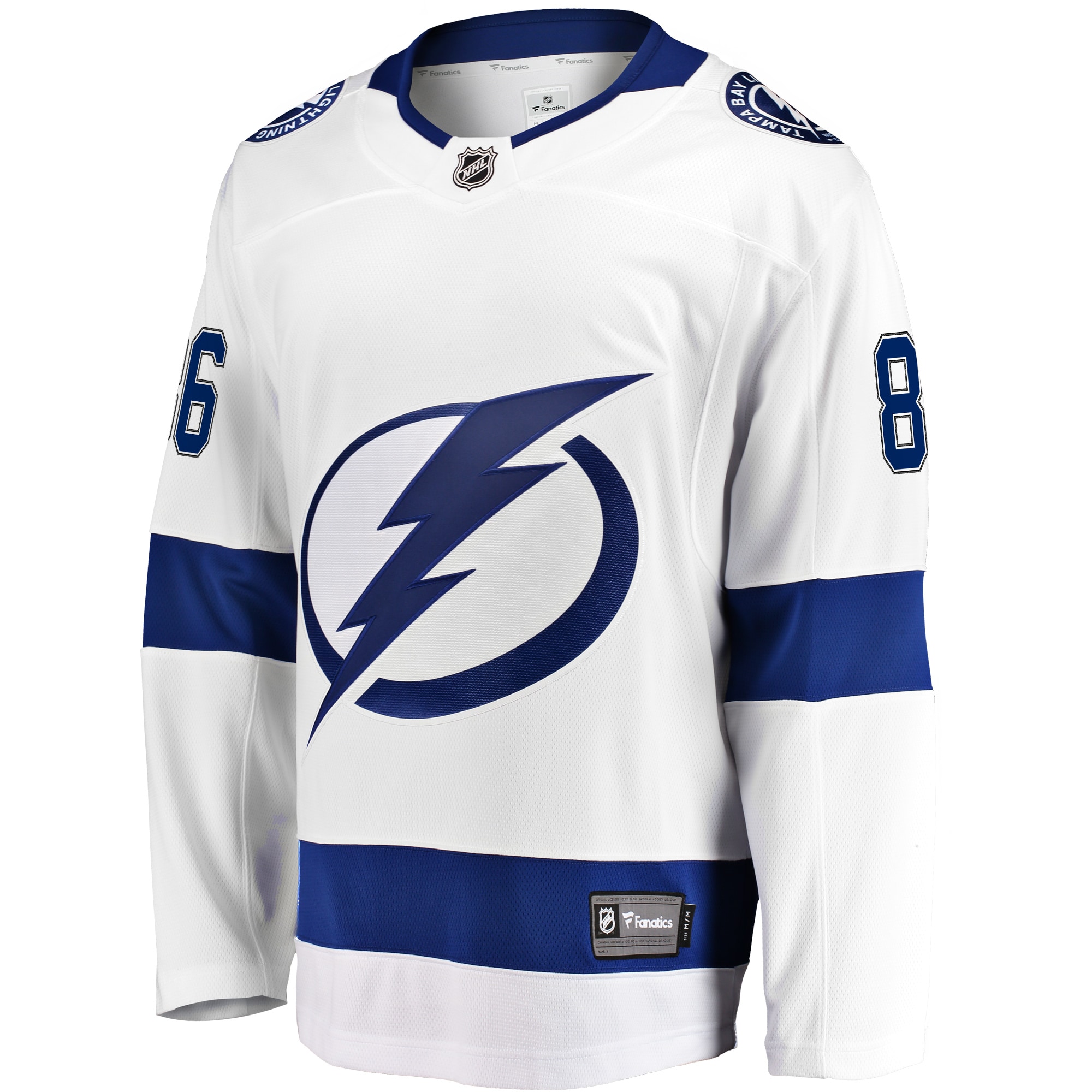 Nikita Kucherov Tampa Bay Lightning Away Premier Breakaway Player Jersey - White