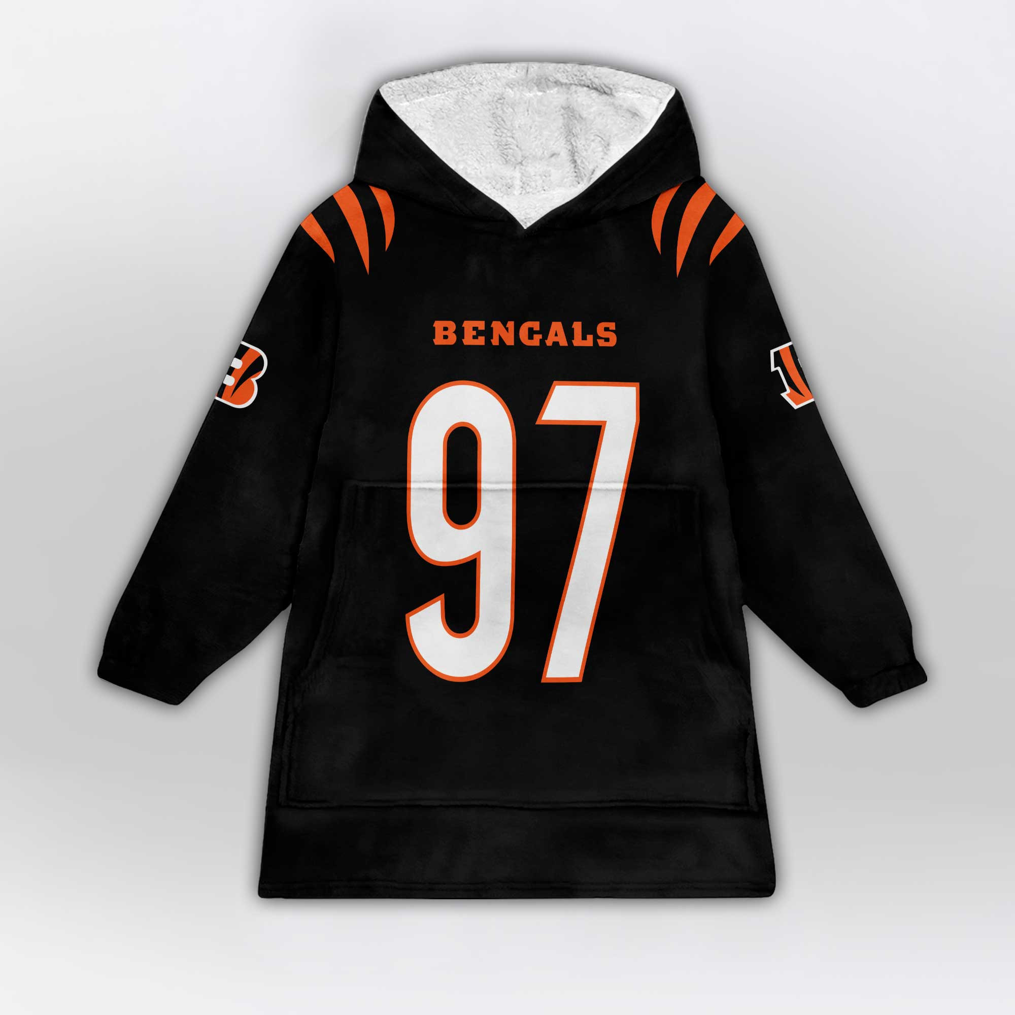 Kid 97 Cincinnati Football Unisex Blanket Hoodie