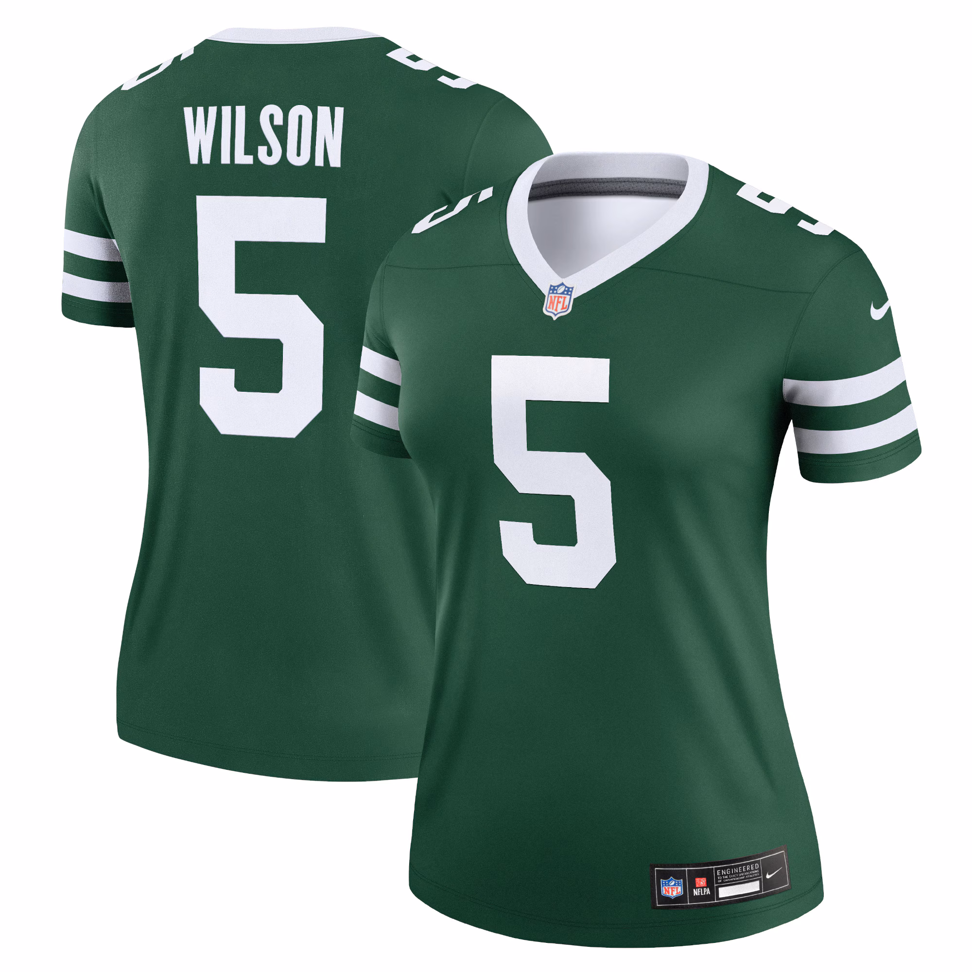 Garrett Wilson New York Jets Women's Alternate Legend Jersey - Legacy Black