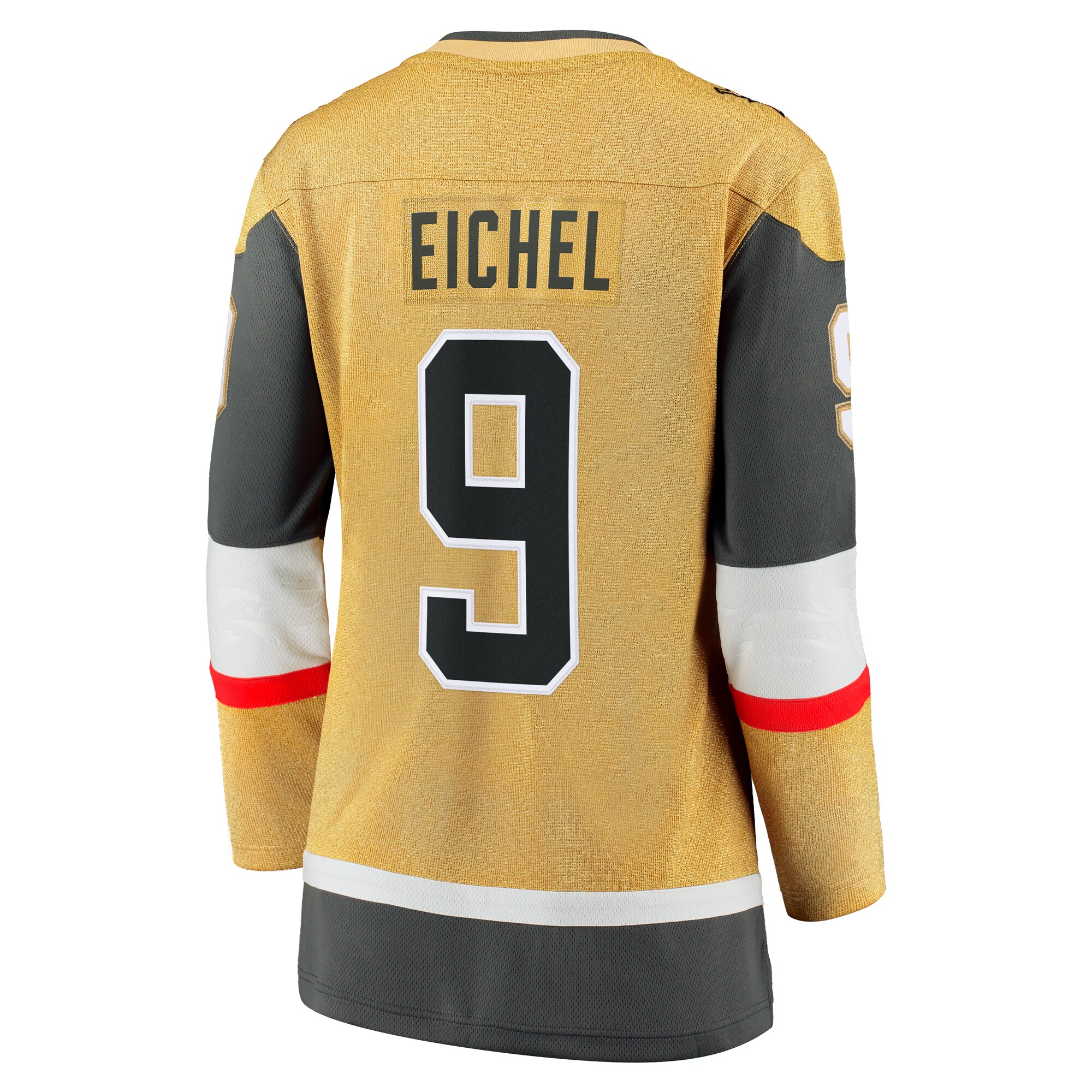 Jack Eichel Vegas Golden Knights Women's 2023 Stanley Cup Champions Home Breakaway Player Jersey - Gold