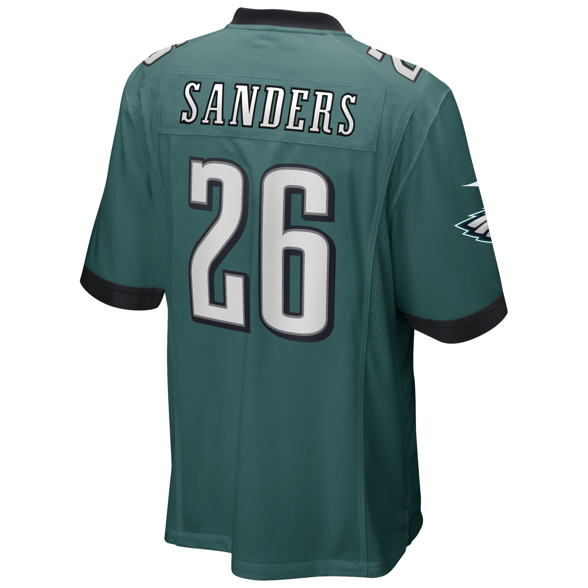 Miles Sanders Philadelphia Eagles  Game Player Jersey - Midnight Green