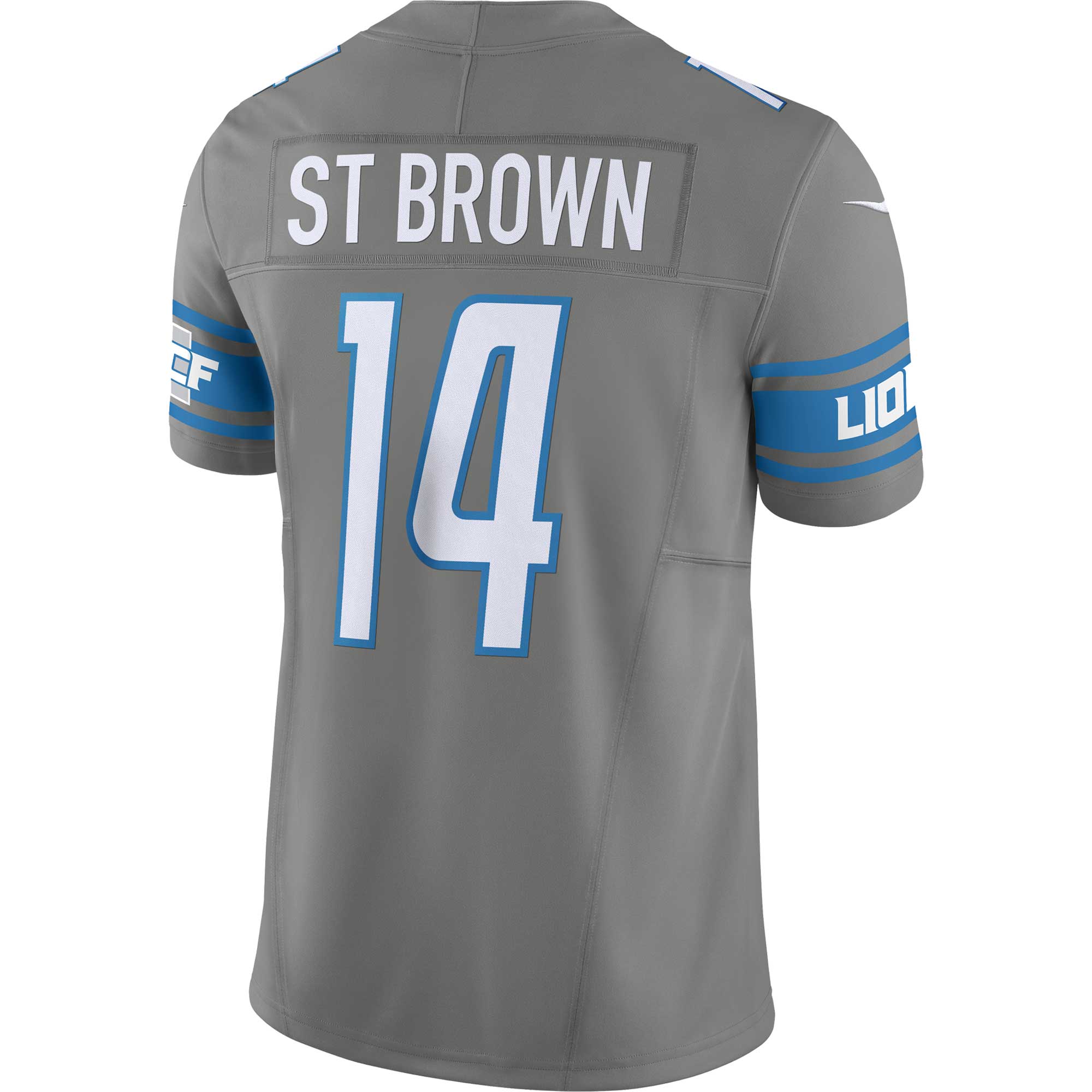 Amon-Ra St. Brown Detroit Lions  Vapor F.U.S.E. Limited Jersey - Silver