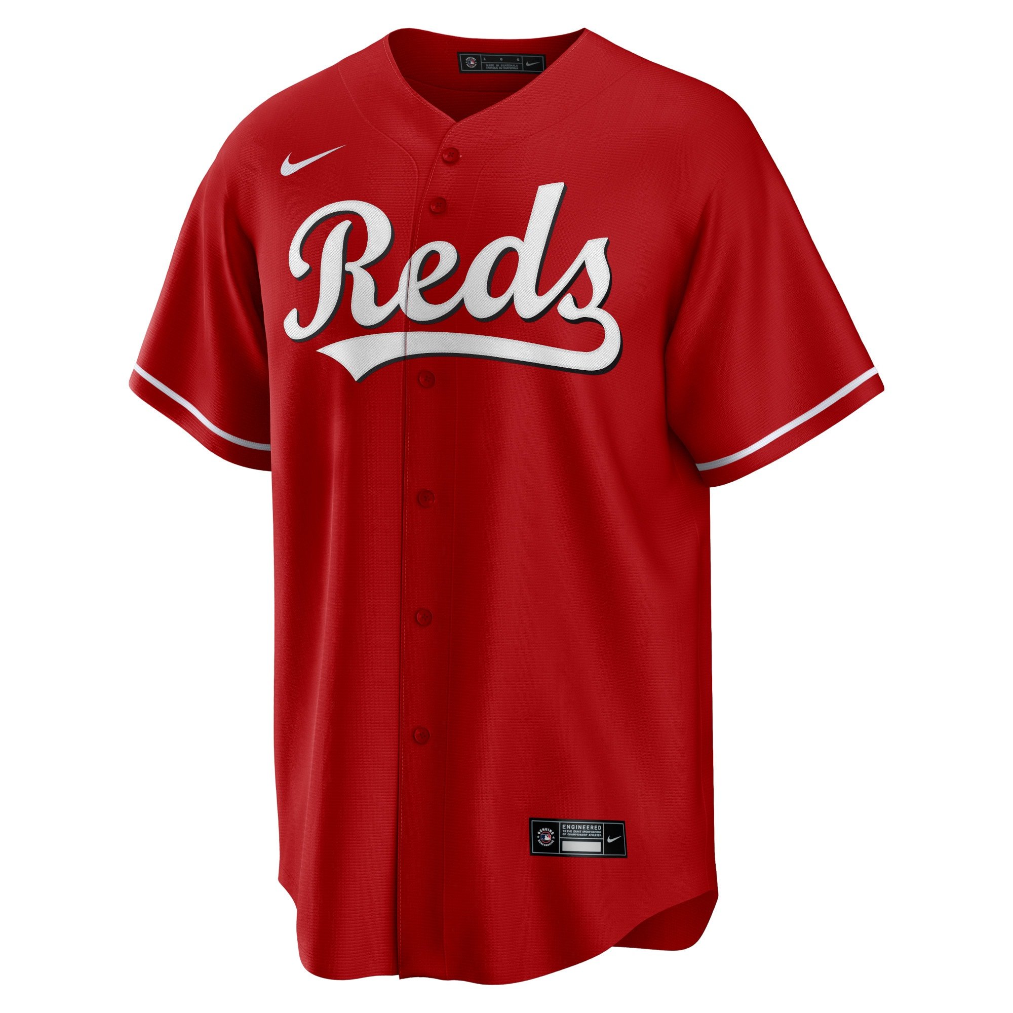 Men's Cincinnati Reds Elly De La Cruz  Red Big & Tall Alternate Replica Player Jersey