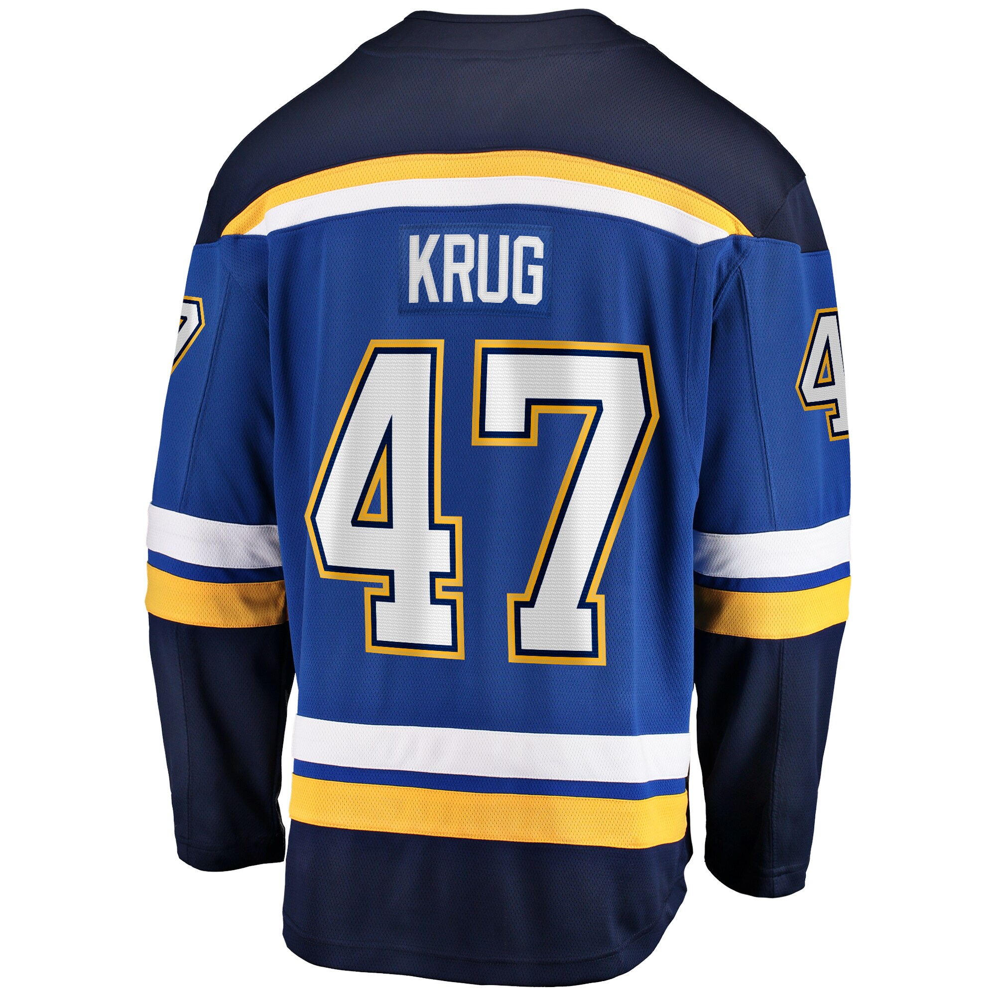 Torey Krug St.Louis Blues Home Premier Breakaway Player Jersey - Blue