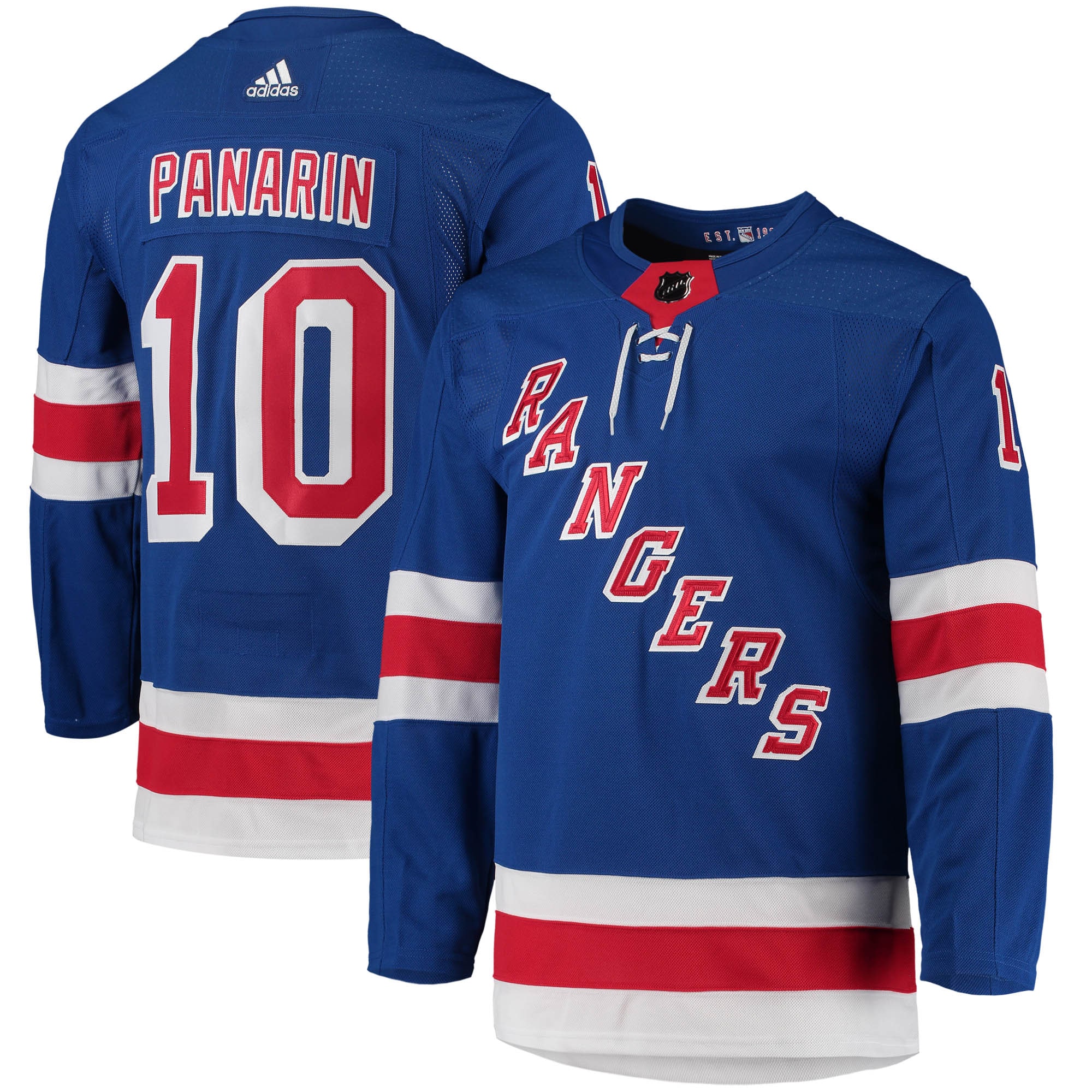 Artemi Panarin New York Rangers  Home Primegreen Authentic Pro Player Jersey - Blue