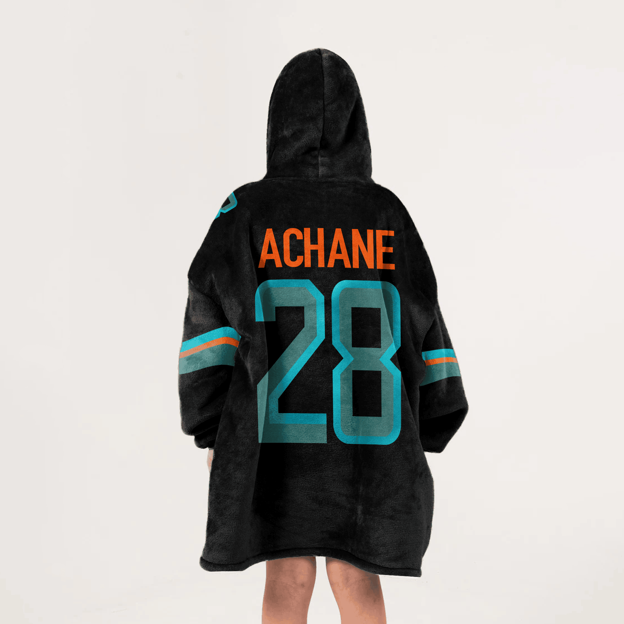 D.A 28 Miami Football Unisex Blanket Hoodie