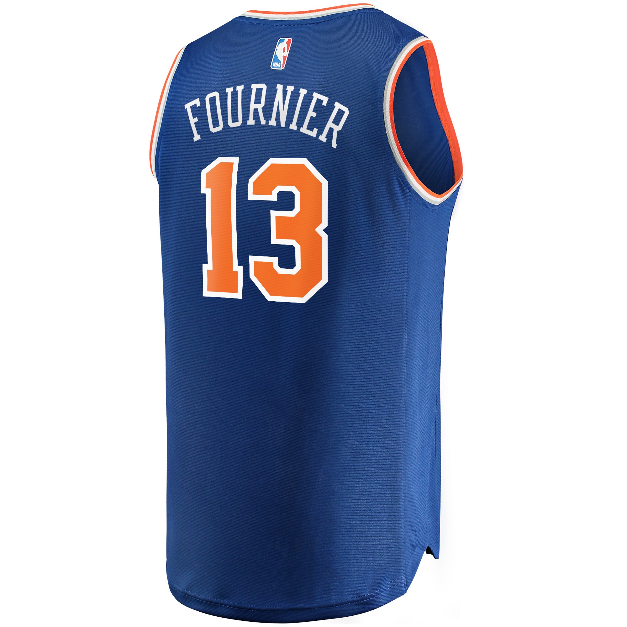 Evan Fournier New York Knicks  2021/22 Fast Break Replica Jersey - Icon Edition - Blue