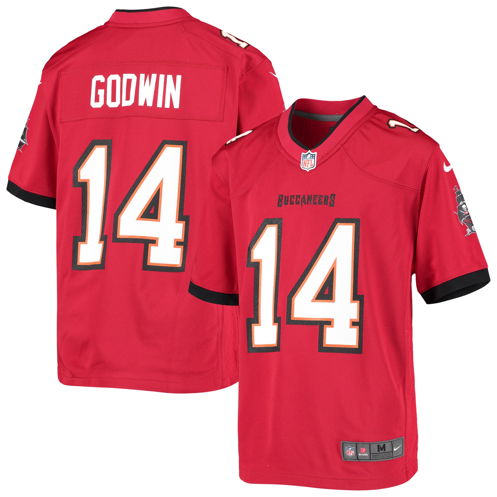 Chris Godwin Tampa Bay Buccaneers  Youth Team Game Jersey - Red