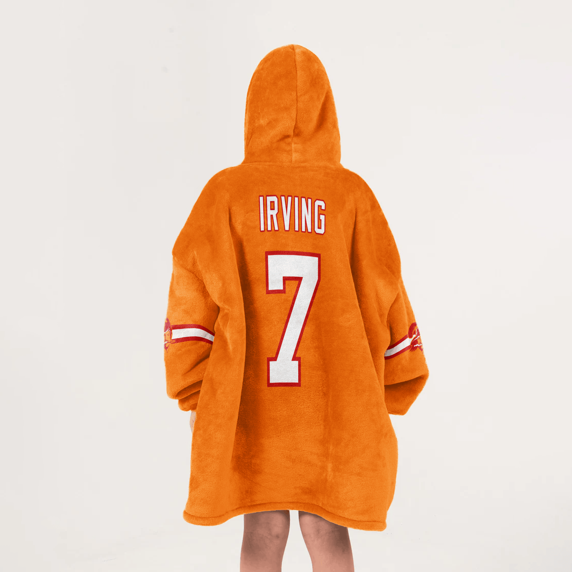 Kid B.I 7 Tampa Bay Football 50th Season Game Unisex Blanket Hoodie
