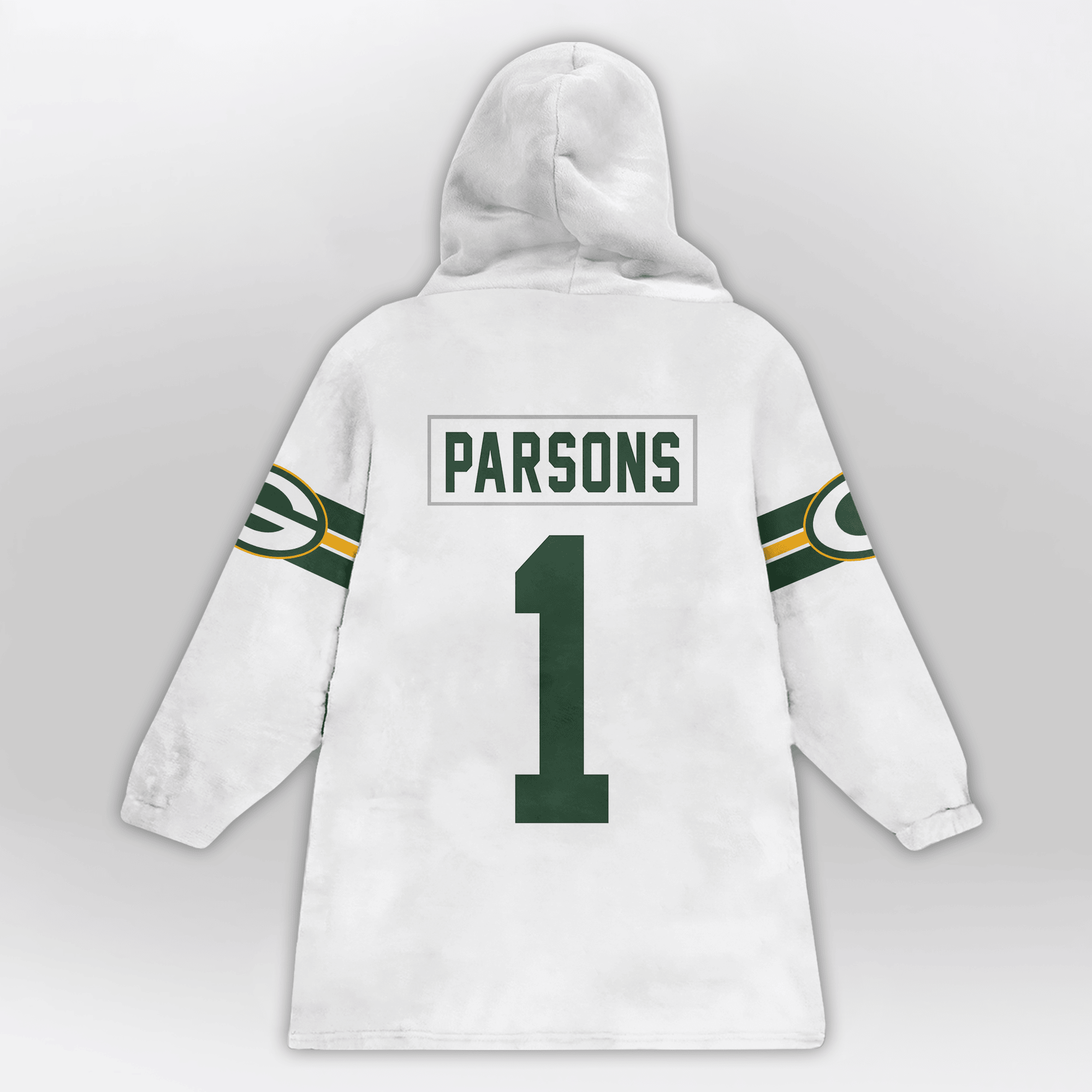 Kid M.P 1 Green Bay Football Unisex Blanket Hoodie