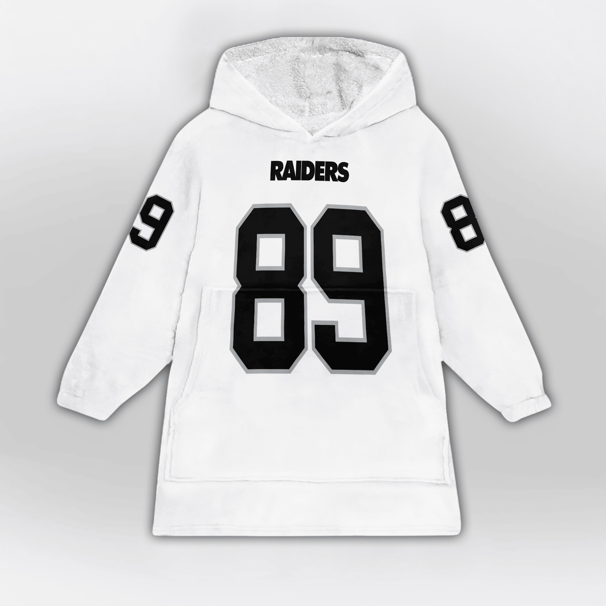 Kid B.B 89 Las Vegas Football Unisex Blanket Hoodie