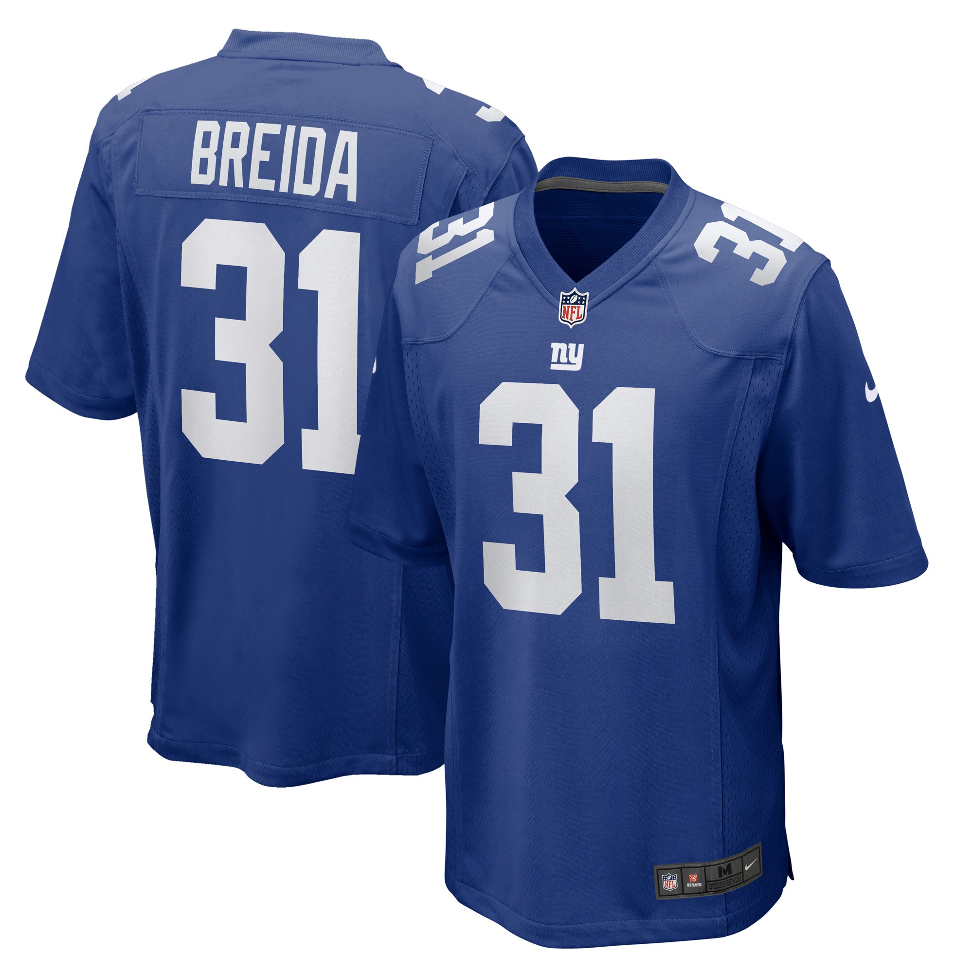 Matt Breida New York Giants Game Jersey - Royal