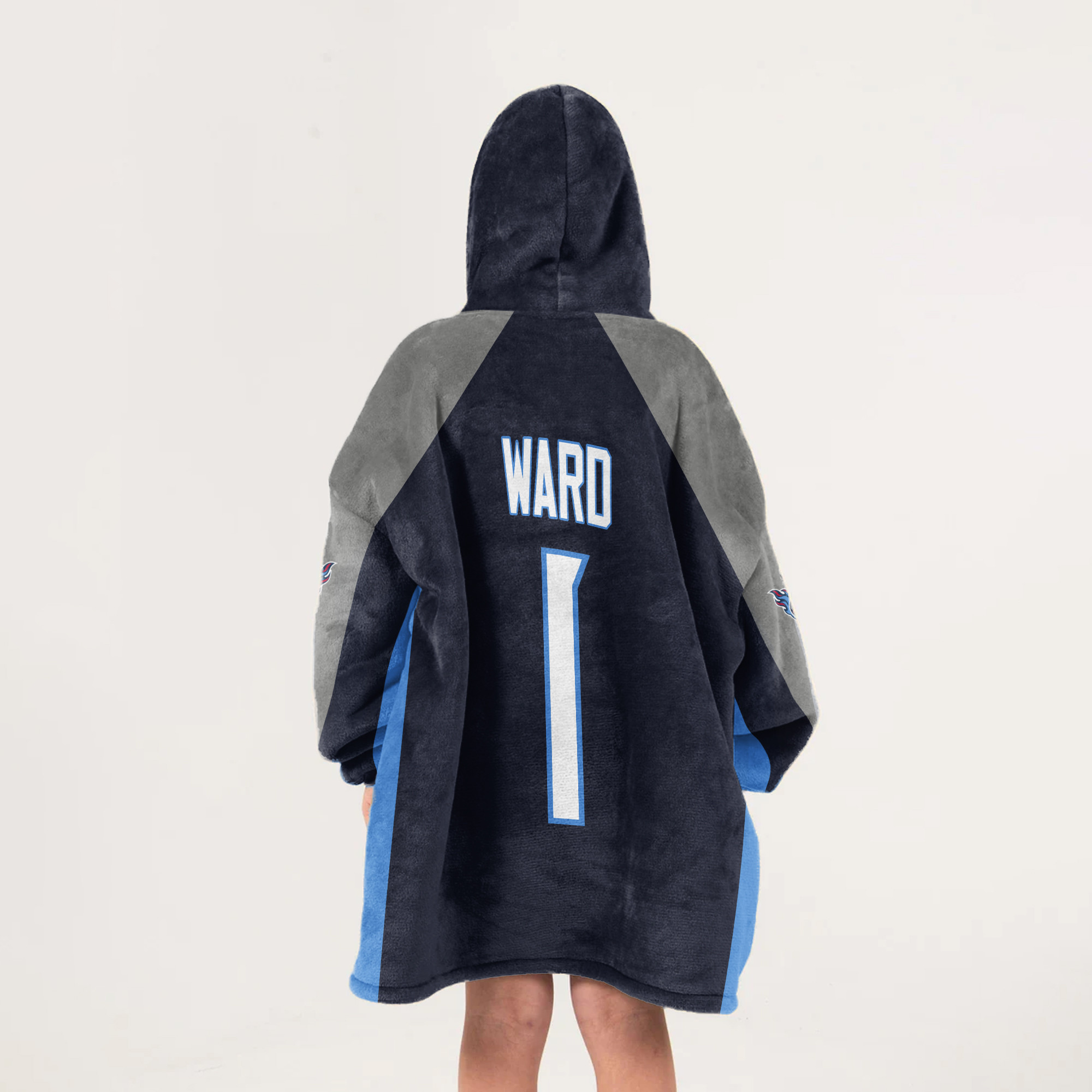 Kid C.W 1 Tennessee Football Unisex Blanket Hoodie