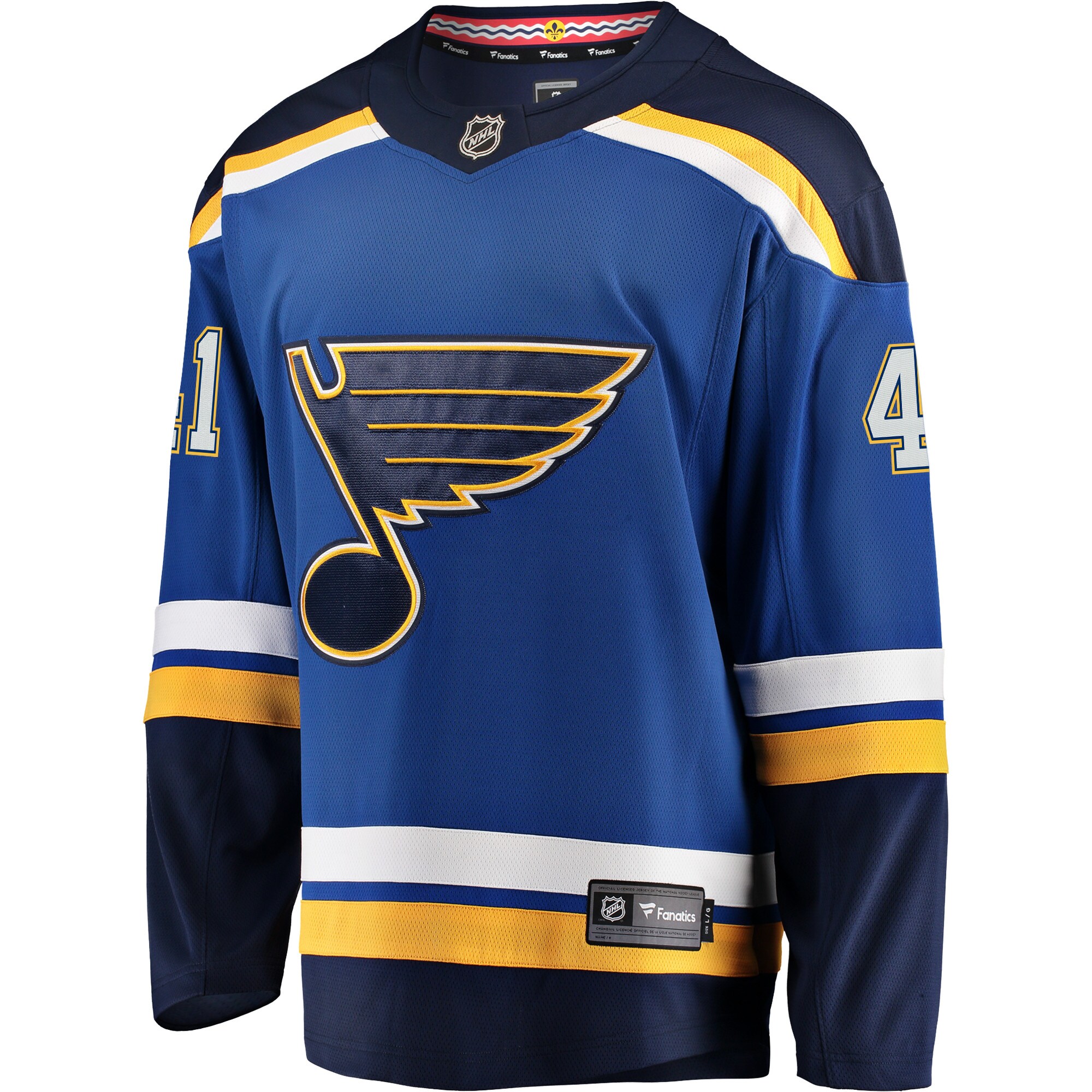 Robert Bortuzzo St.Louis Blues Breakaway Player Jersey - Blue
