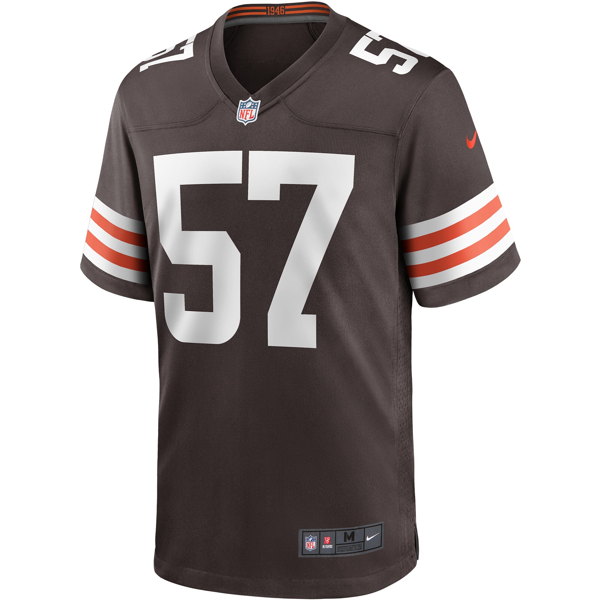 Clay Matthews Cleveland Browns Game Retired Player Jersey - Brown