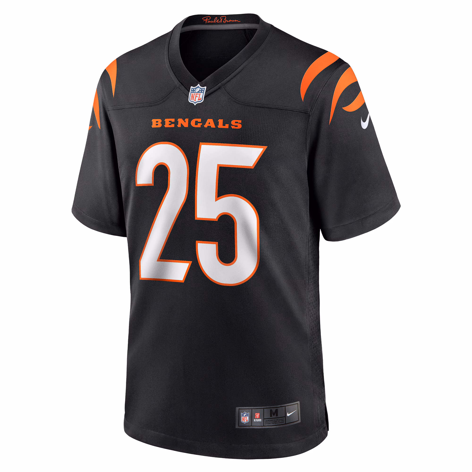 Chris Evans Cincinnati Bengals Game Jersey - Black