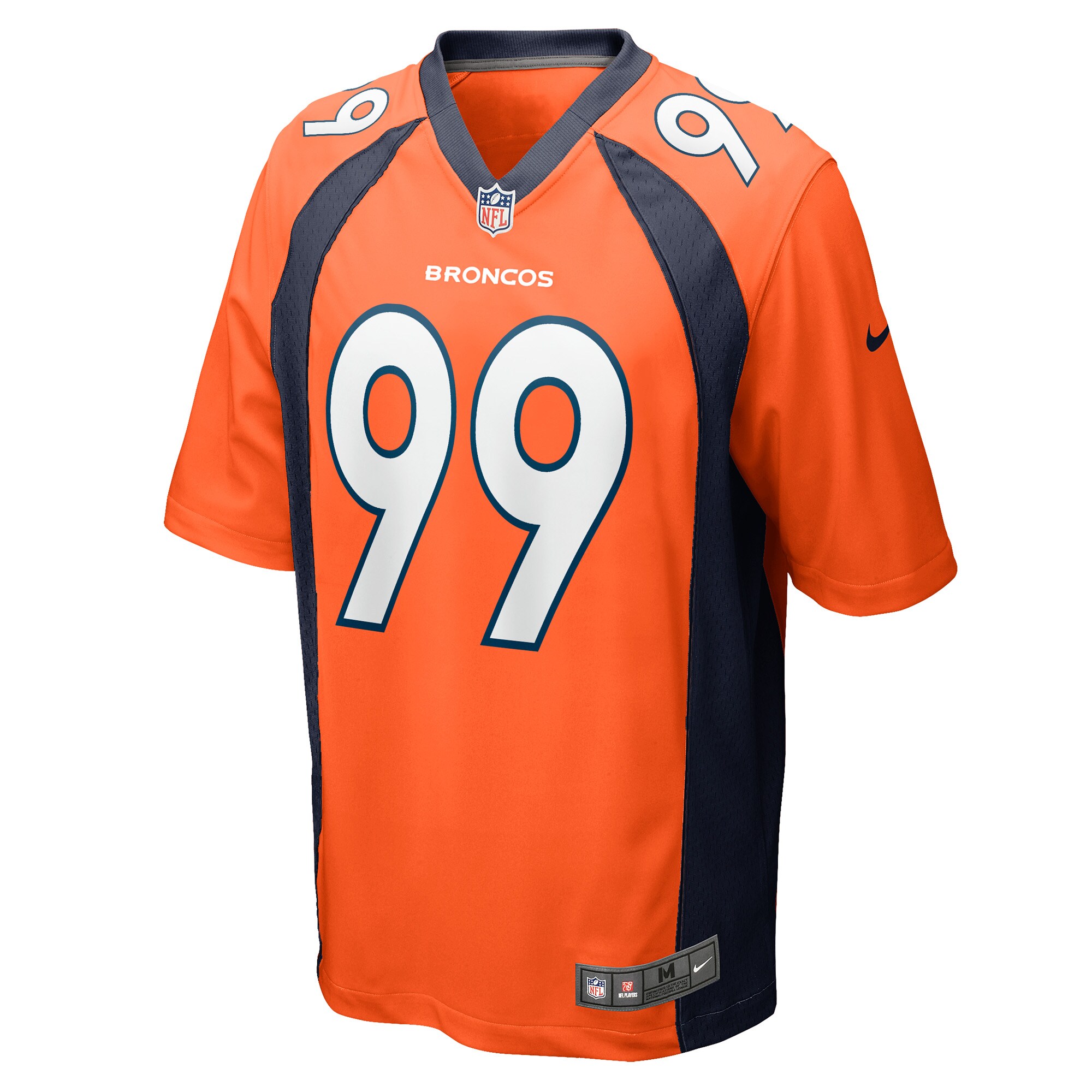 DeShawn Williams Denver Broncos  Game Player Jersey - Orange