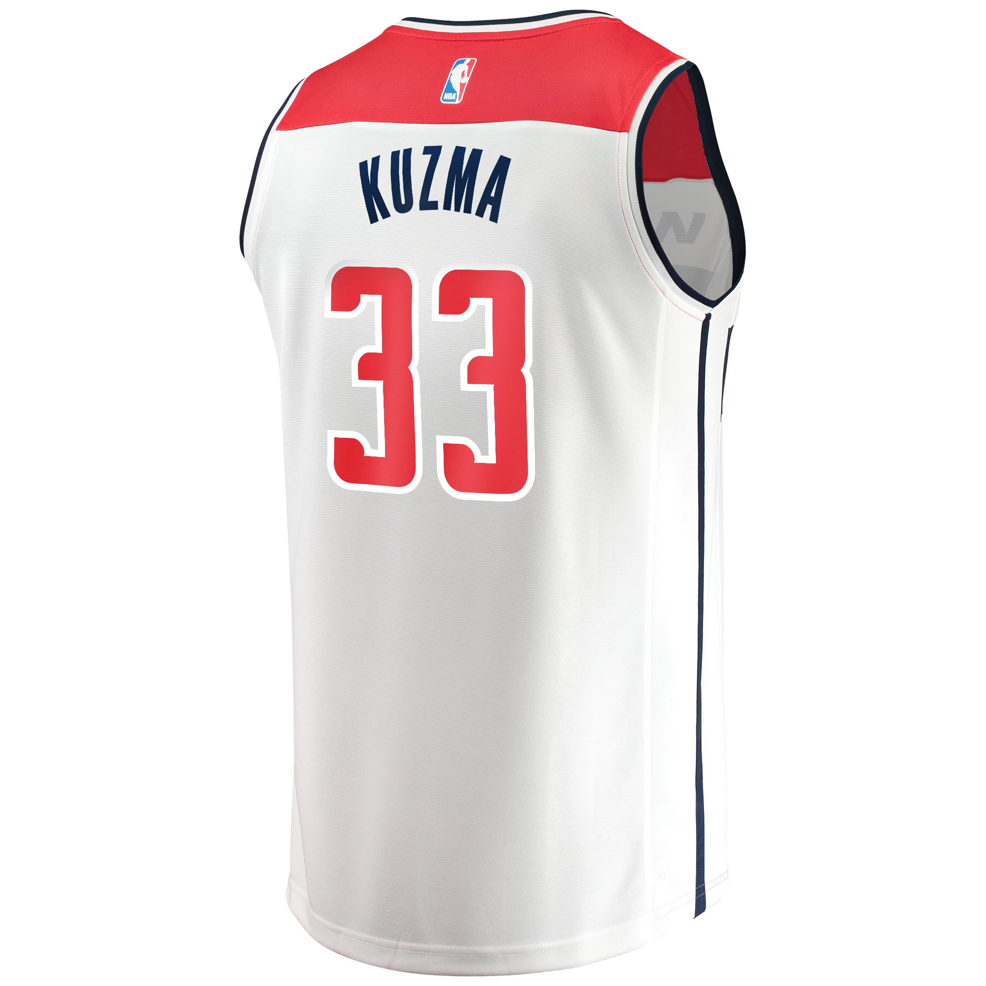 Kyle Kuzma Washington Wizards  Fast Break Replica Jersey - Association Edition - White