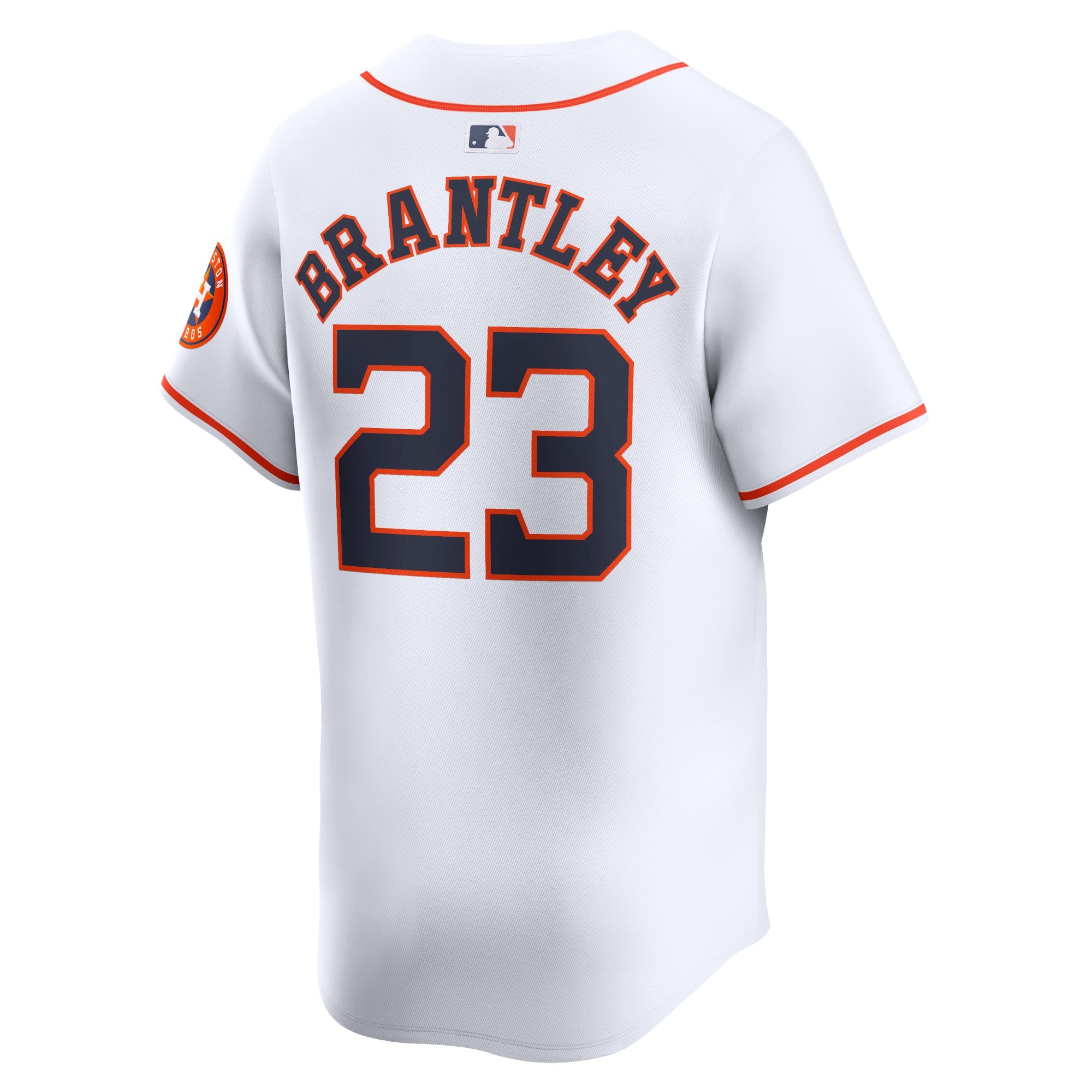 Men's Houston Astros Michael Brantley  White Home Limited Player Jersey