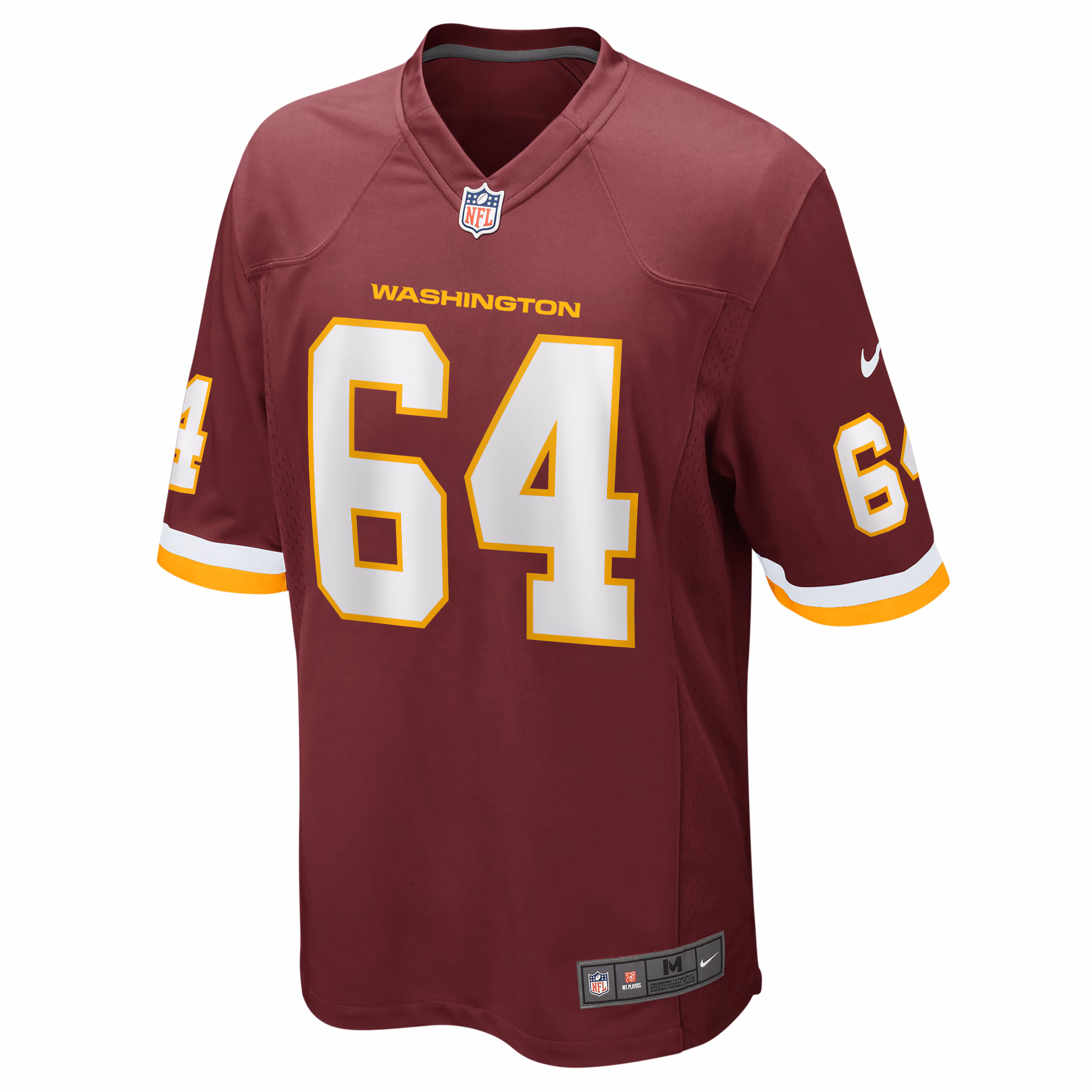 David Bada Washington Football Team Game Player Jersey - Burgundy