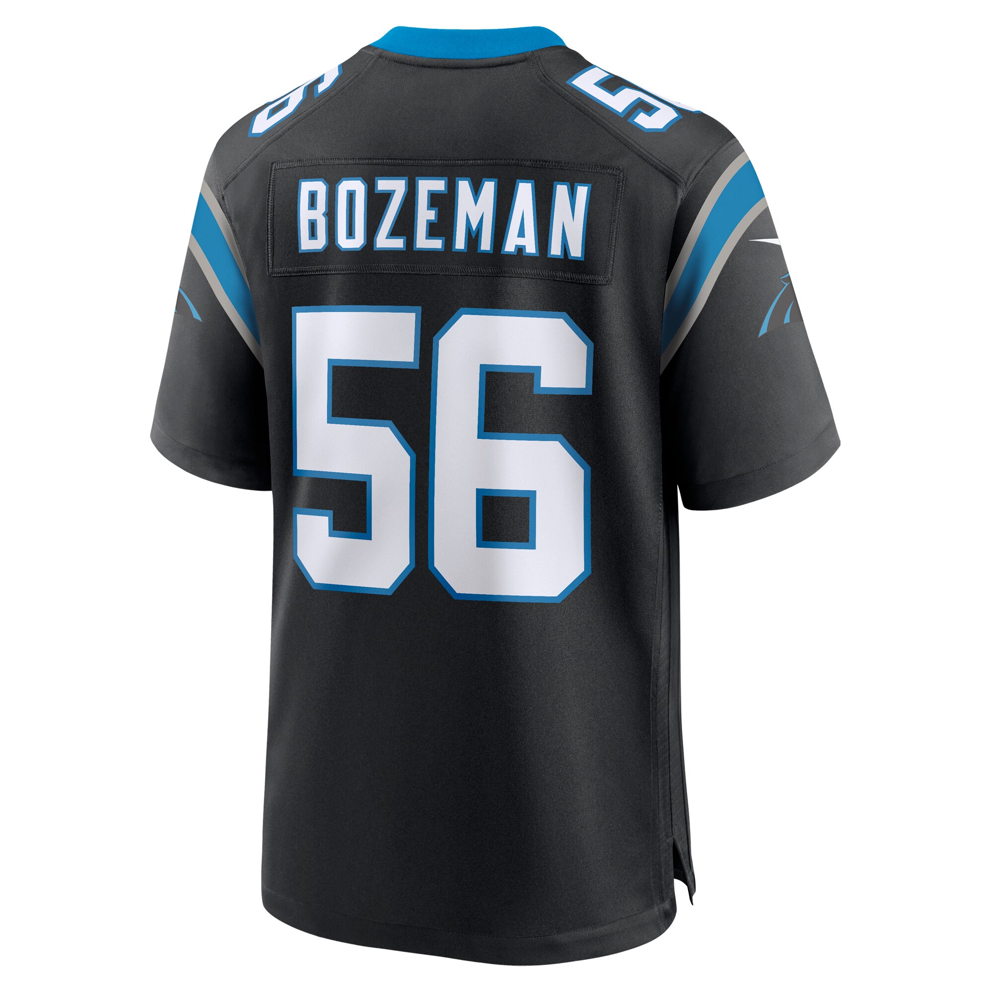 Bradley Bozeman Carolina Panthers  Team Game Jersey - Black